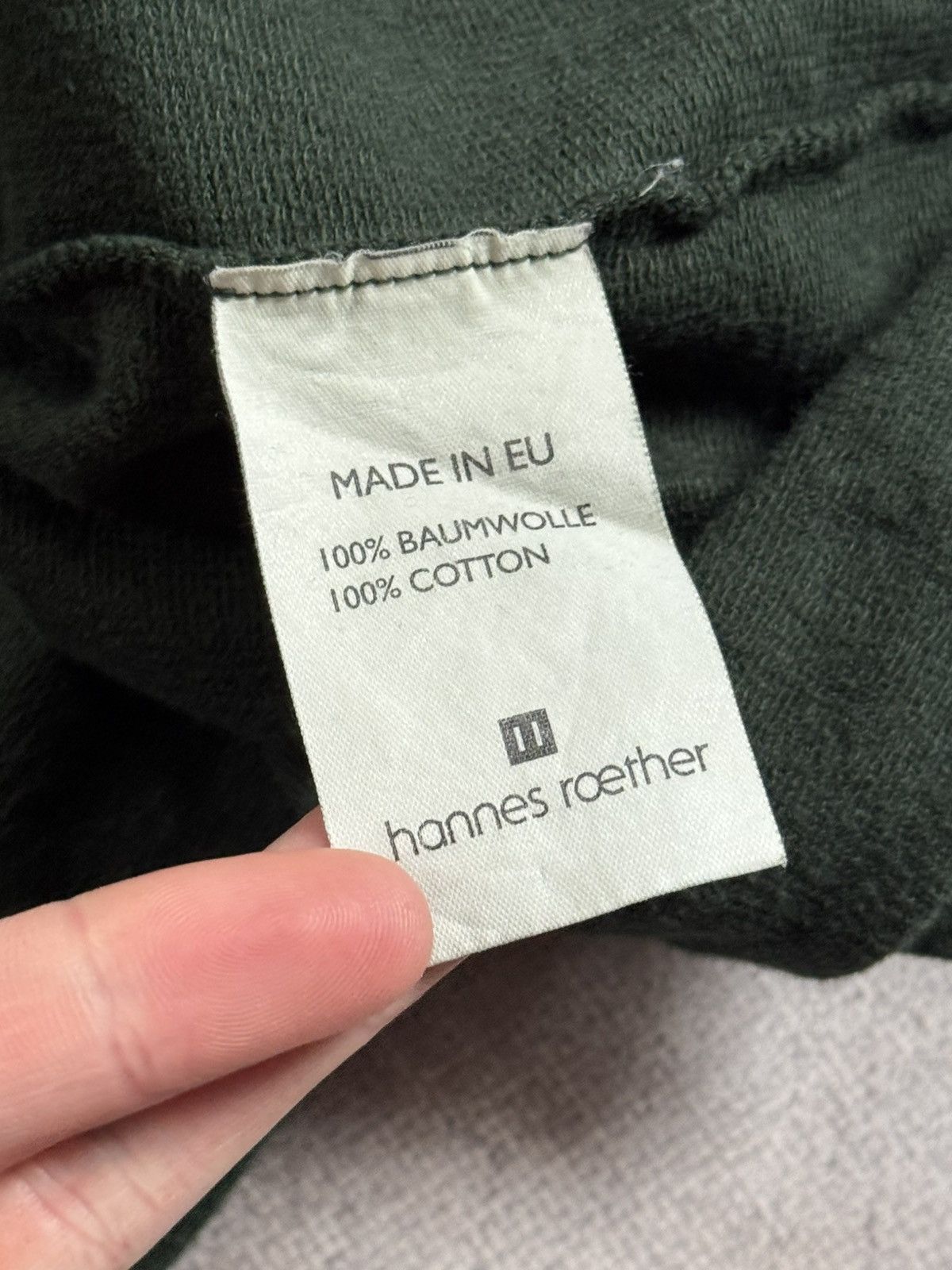 hannes roether Hannes Roether L/size green relaxed oversize long dress 👗 Size L / US 10 / IT 46 - 7 Thumbnail