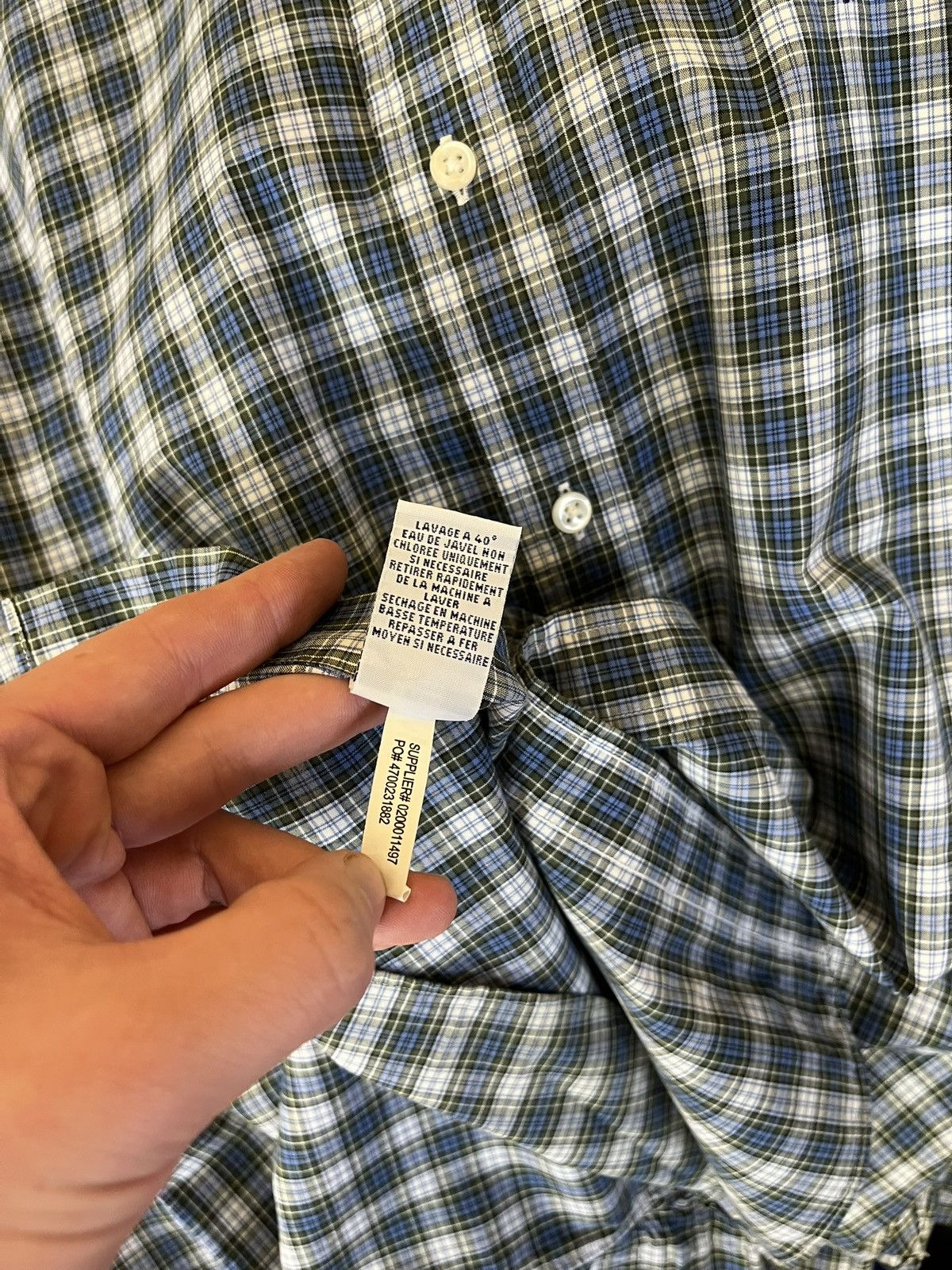 Polo Ralph Lauren Premium Ralph Lauren Preppy Tartan Plaid Button Down Shirt Size US L / EU 52-54 / 3 - 9 Thumbnail