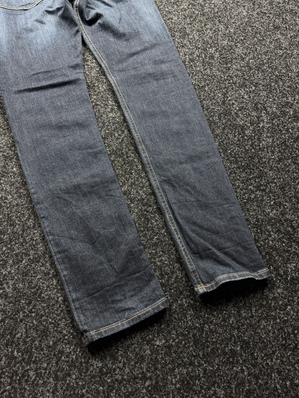 Diesel Luxury 00s Y2K Diesel Tepphar Slim Carrot Faded Wash Jeans Size US 32 / EU 48 - 15 Thumbnail