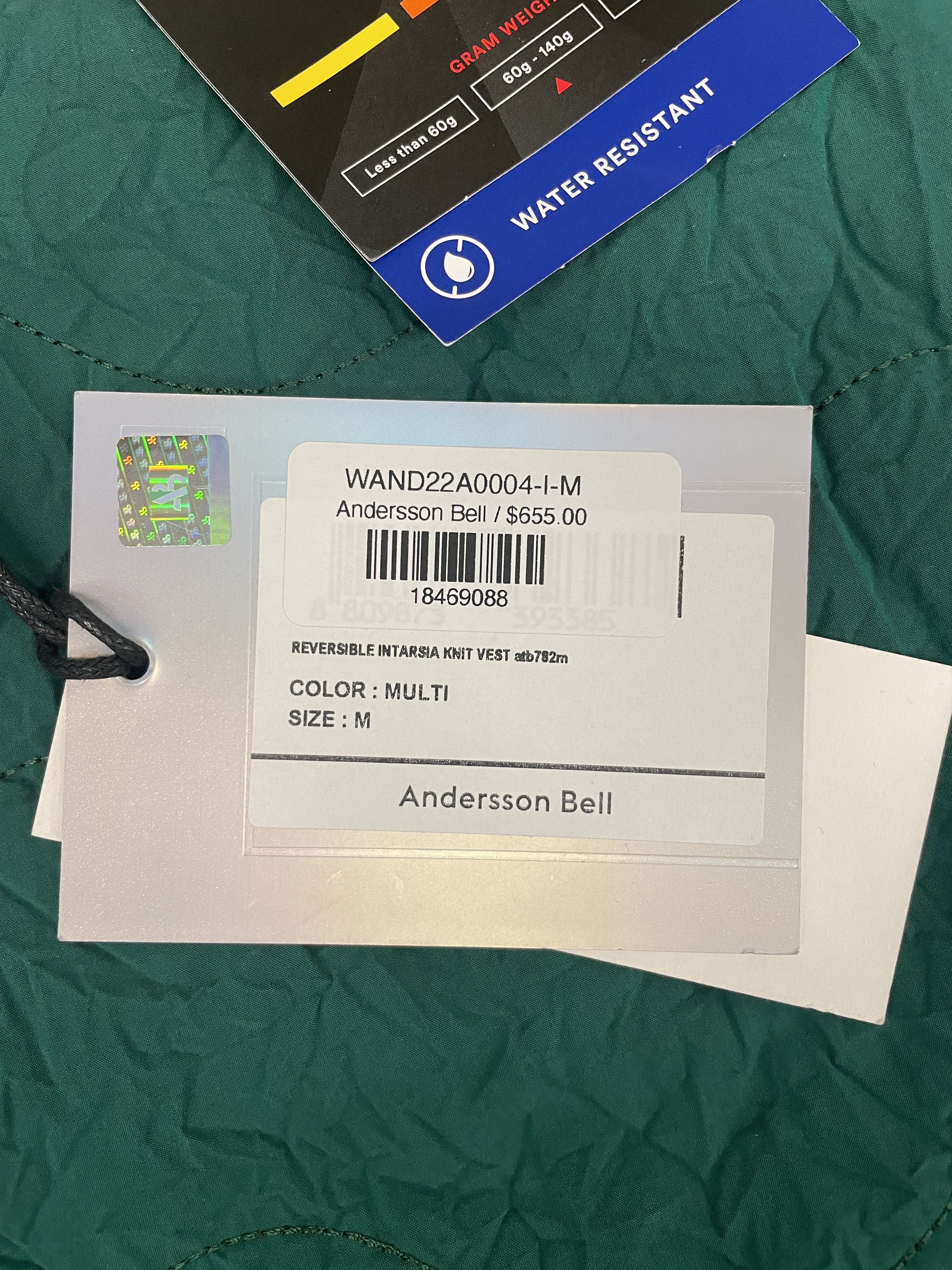 Andersson Bell $655 Andersson Bell Reversible Intarsia Knit Vest Size US M / EU 48-50 / 2 - 8 Thumbnail