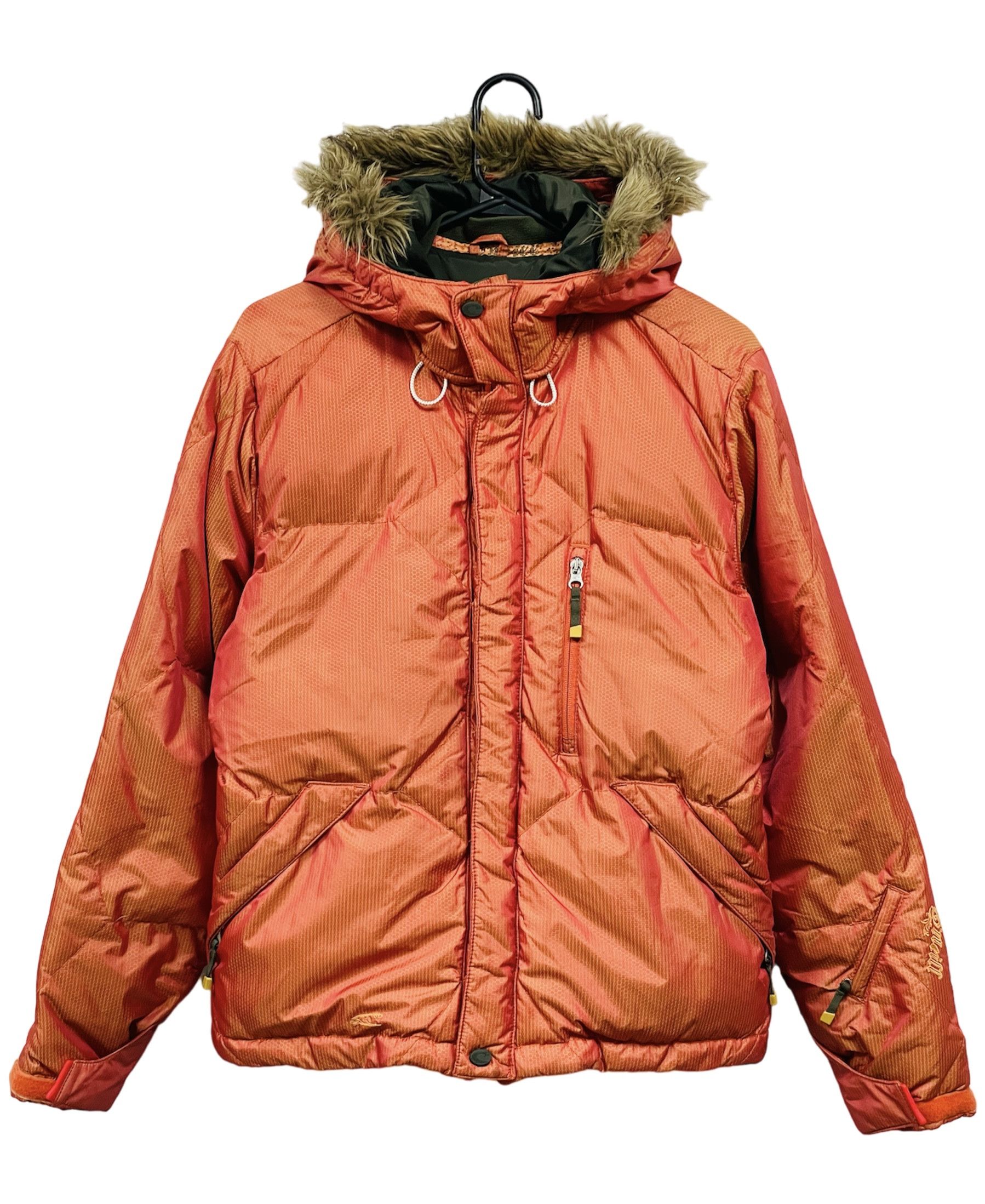 image of Oneill x Ski O'neill Freedom Series Vintage Women's Down Ski Jacket in Orange (Size Large)