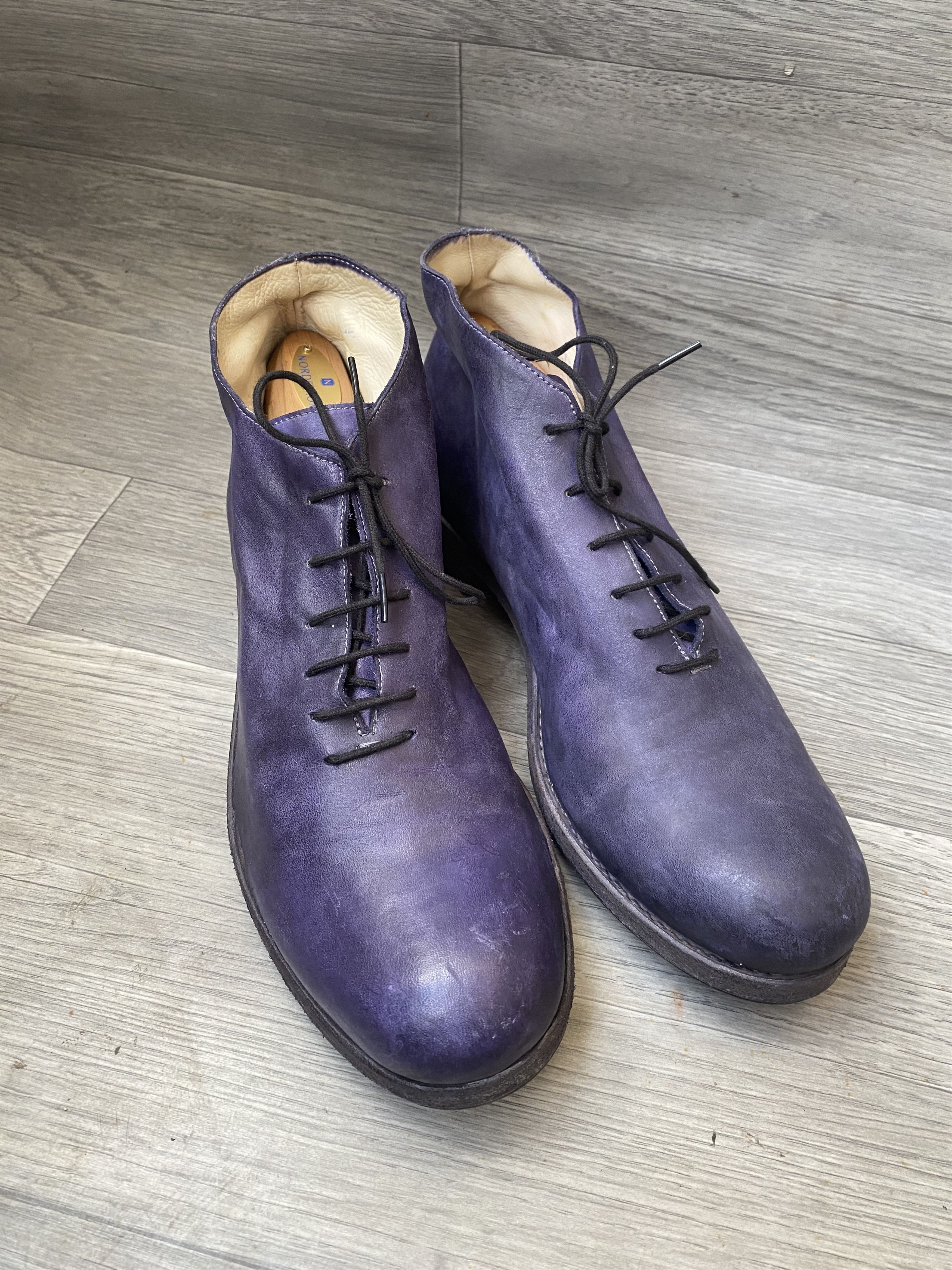 A1923 Augasta Dicianno Veventitre horse purple sz 43 Size US 9 / EU 42 - 9 Thumbnail