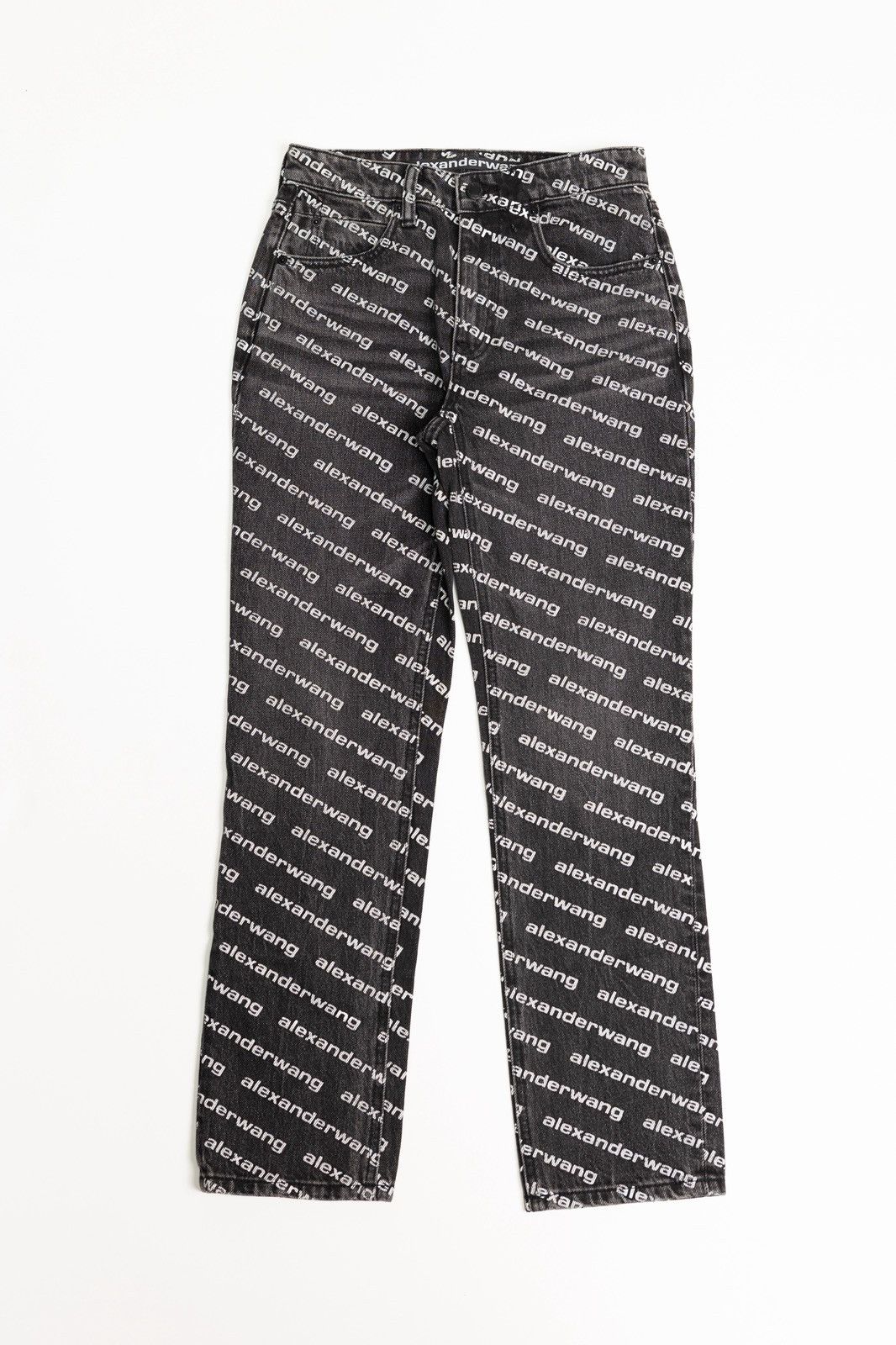 Alexander Wang Alexander Wang Falling Back Logo Women’s Denim Size 24" / US 00 / IT 34 - 1 Thumbnail
