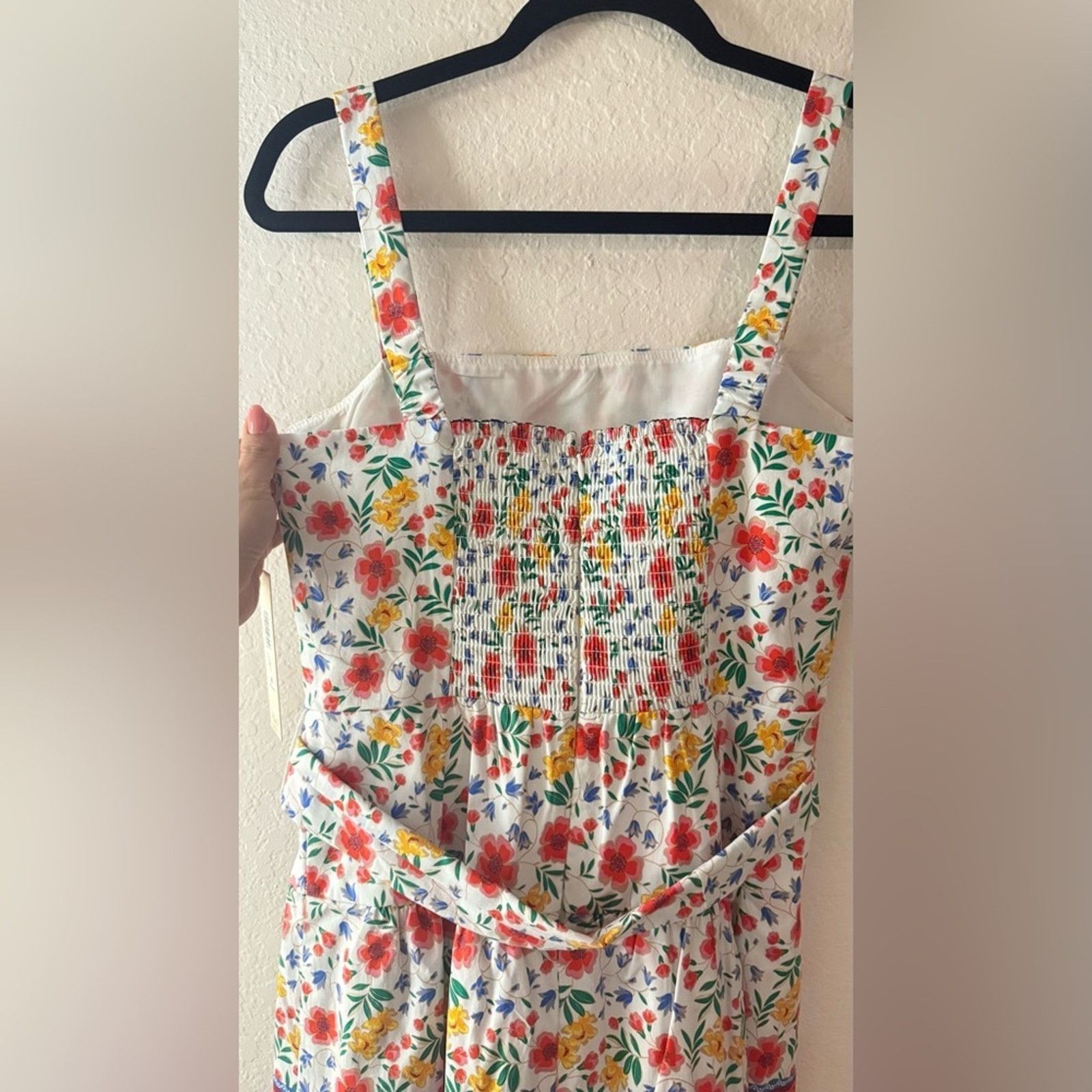 Elizabeth and James Eliza J. Floral Print Midi Dress Square Neck Sise 4 Size S / US 4 / IT 40 - 5 Thumbnail