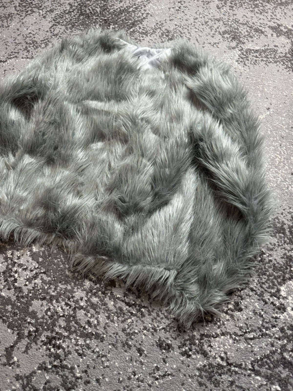 If Six Was Nine Atmosphere Opium Fuzzy Fur Owens Style Vest Sweatshirts Size US S / EU 44-46 / 1 - 2 Thumbnail