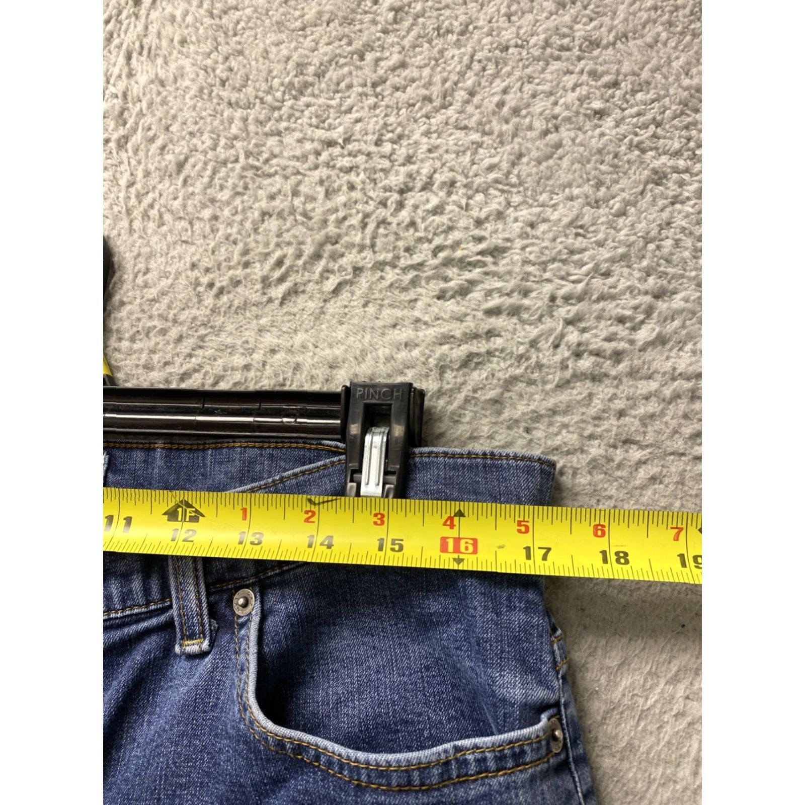 Gap GAP Jeans Blue Denim Straight Leg 34x32 Blue Stretch /163-6 Vintage GAP Industrial Worker Workwear Wide-Leg Jeans Men Size US 34 / EU 50 - 6 Thumbnail