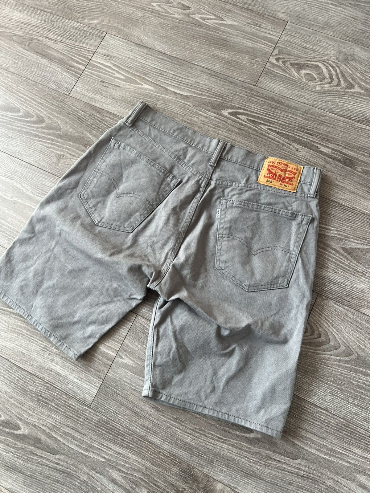 Designer × Levi's ‼️Levis 505 Loose Fit Casual Denim Shorts‼️ Size US 36 / EU 52 - 20 Thumbnail
