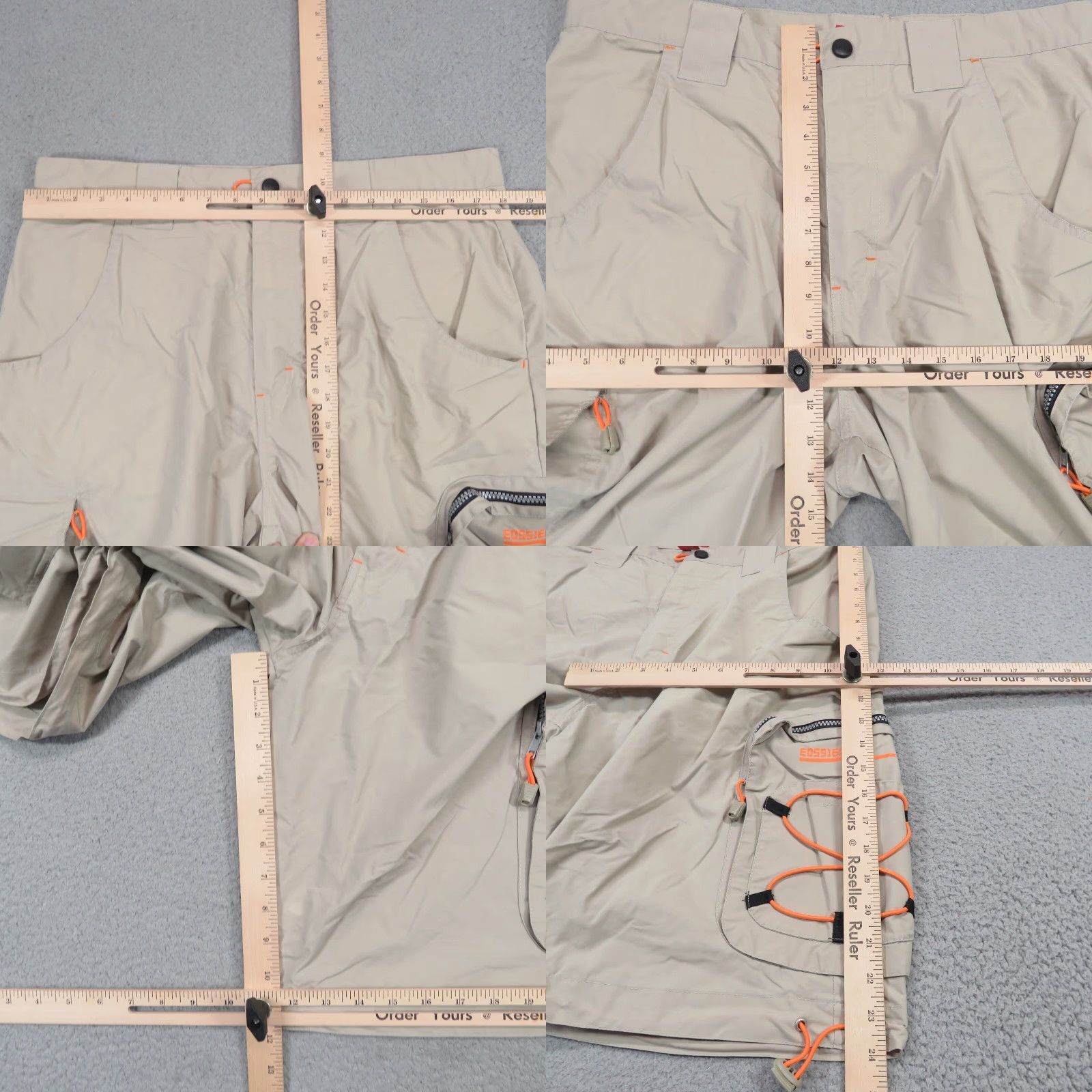 Mossimo VTG Mossimo Shorts Mens 36 Baggy Paratrooper Utility Cargo Grunge Military Y2K Size US 36 / EU 52 - 8 Thumbnail