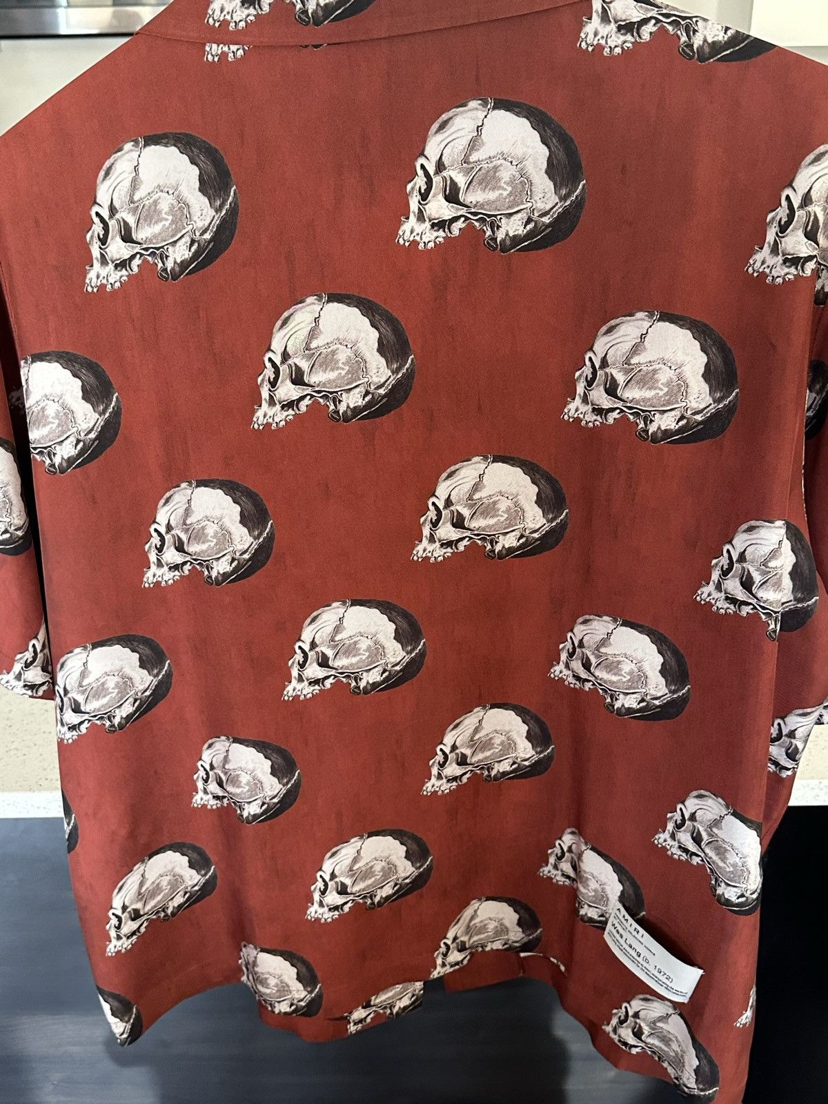 Amiri Amiri skull shirt silk Size US XL / EU 56 / 4 - 2 Thumbnail
