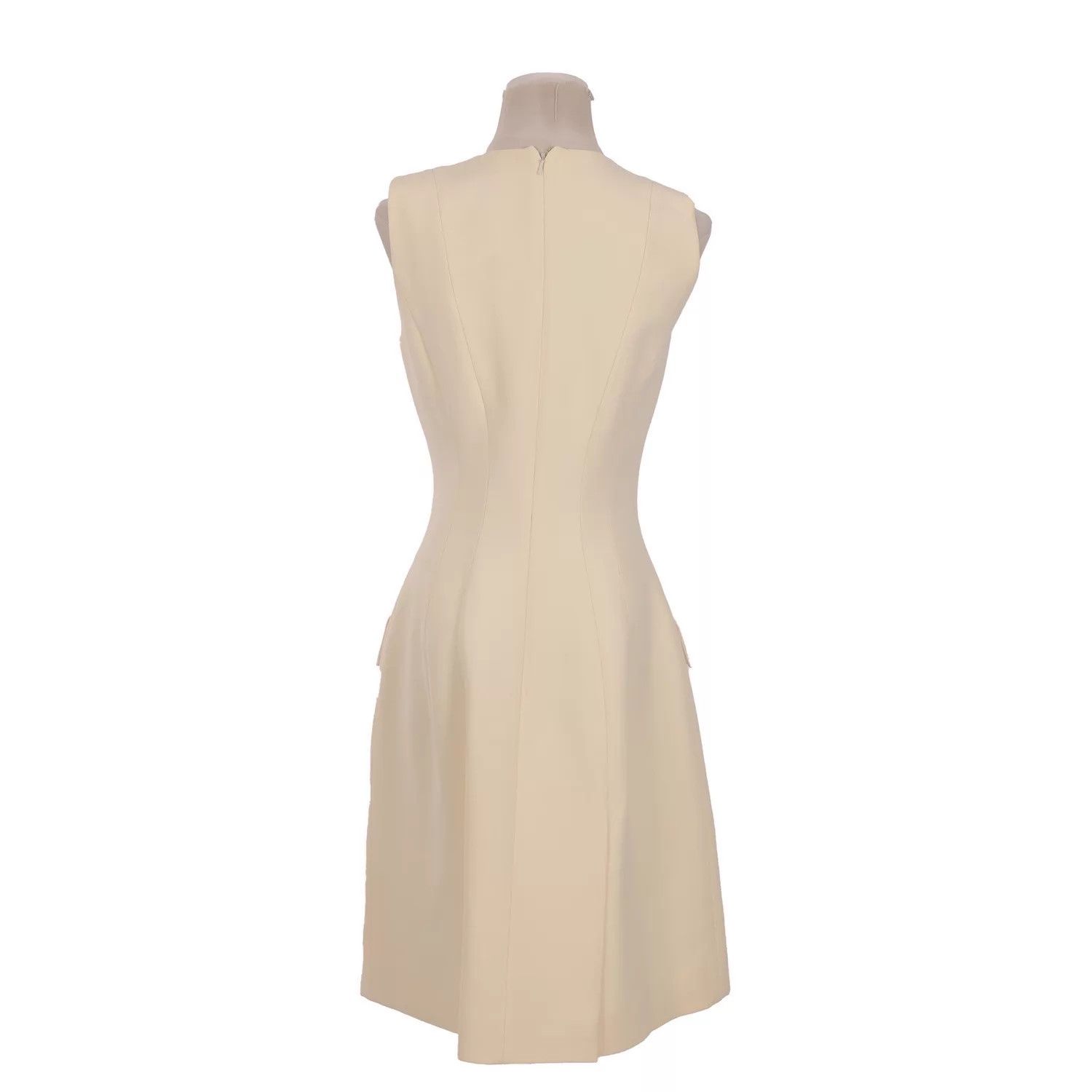 Dior Dior women's solid silk/wool dress S Size XS / US 0-2 / IT 36-38 - 5 Thumbnail