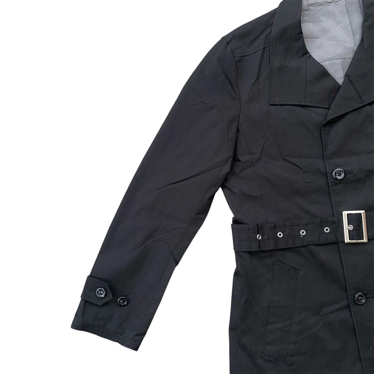 Tornado Mart Tornado Mart Belted Trench Coat –Japanese Designer Outerwear Size L / US 10 / IT 46 - 6 Thumbnail