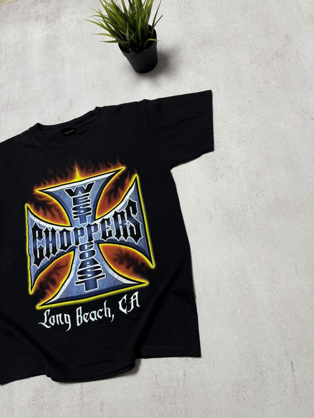 Vintage × West Coast Choppers Vintage Choppers T Shirt Tee Big Logo y2k 90s Size US M / EU 48-50 / 2 - 4 Thumbnail