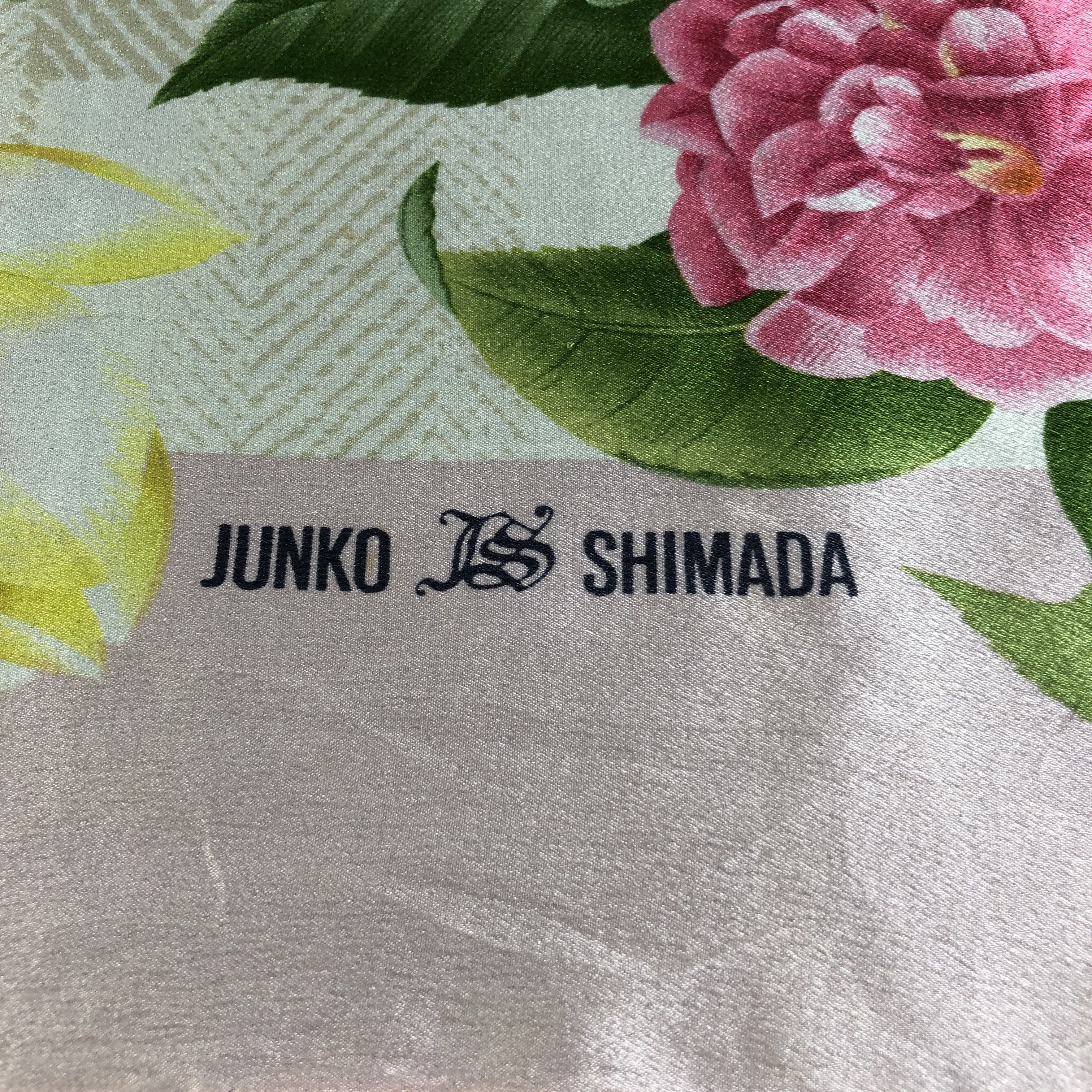 Junko Shimada Junko Shimada Floral Silk Scarf M514 Size ONE SIZE - 3 Thumbnail