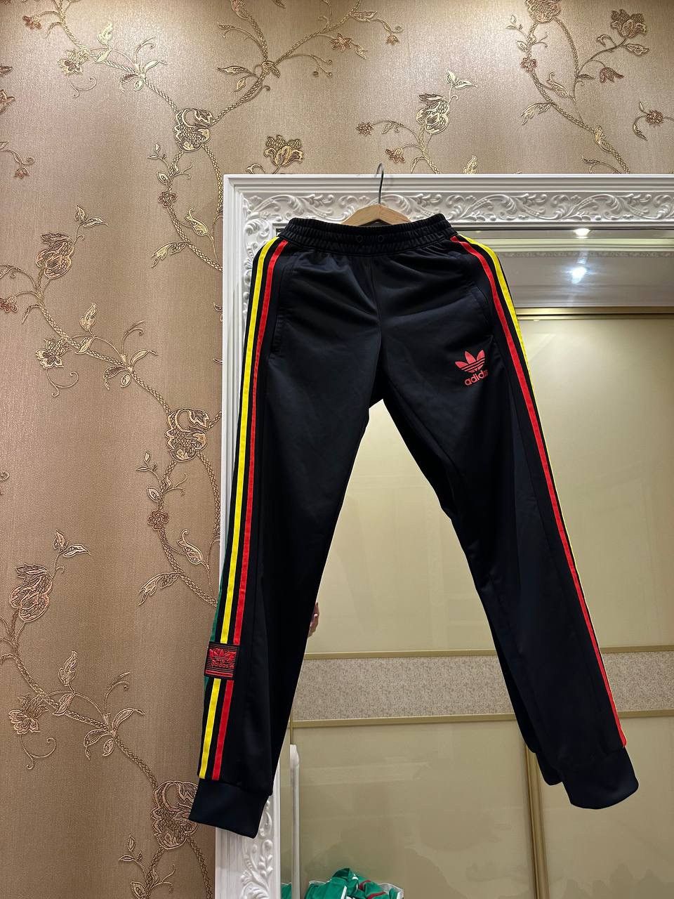 Adidas adidas Chile 20 Track Pants Rasta Jamaica Trefoil Jogger Grailed