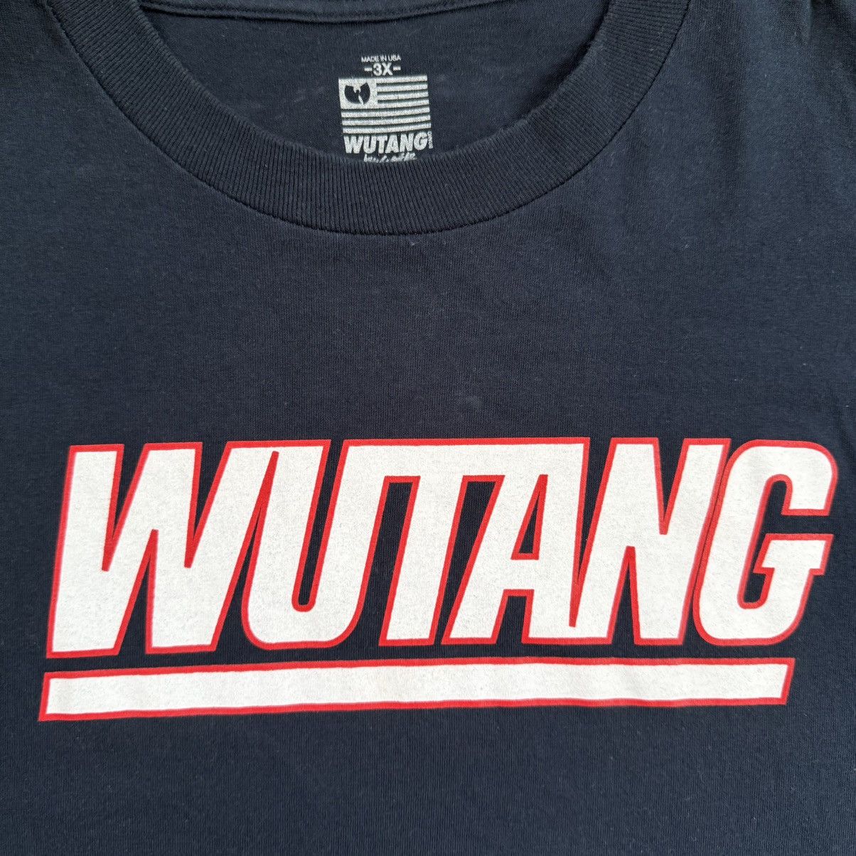 Wu-Tang Clan 🔴Wu-Tang Shirt Size 3XL New York Giants Theme Navy Blue Gza Size US XXL / EU 58 / 5 - 7 Thumbnail