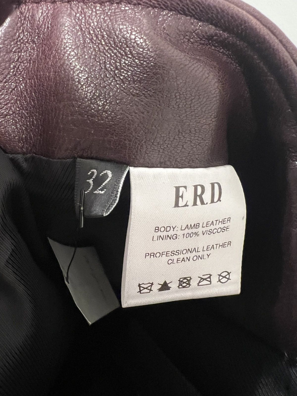 Enfants Riches Deprimes ERD GERMAN ENGINEERING LEATHER PANT Size US 32 / EU 48 - 8 Thumbnail