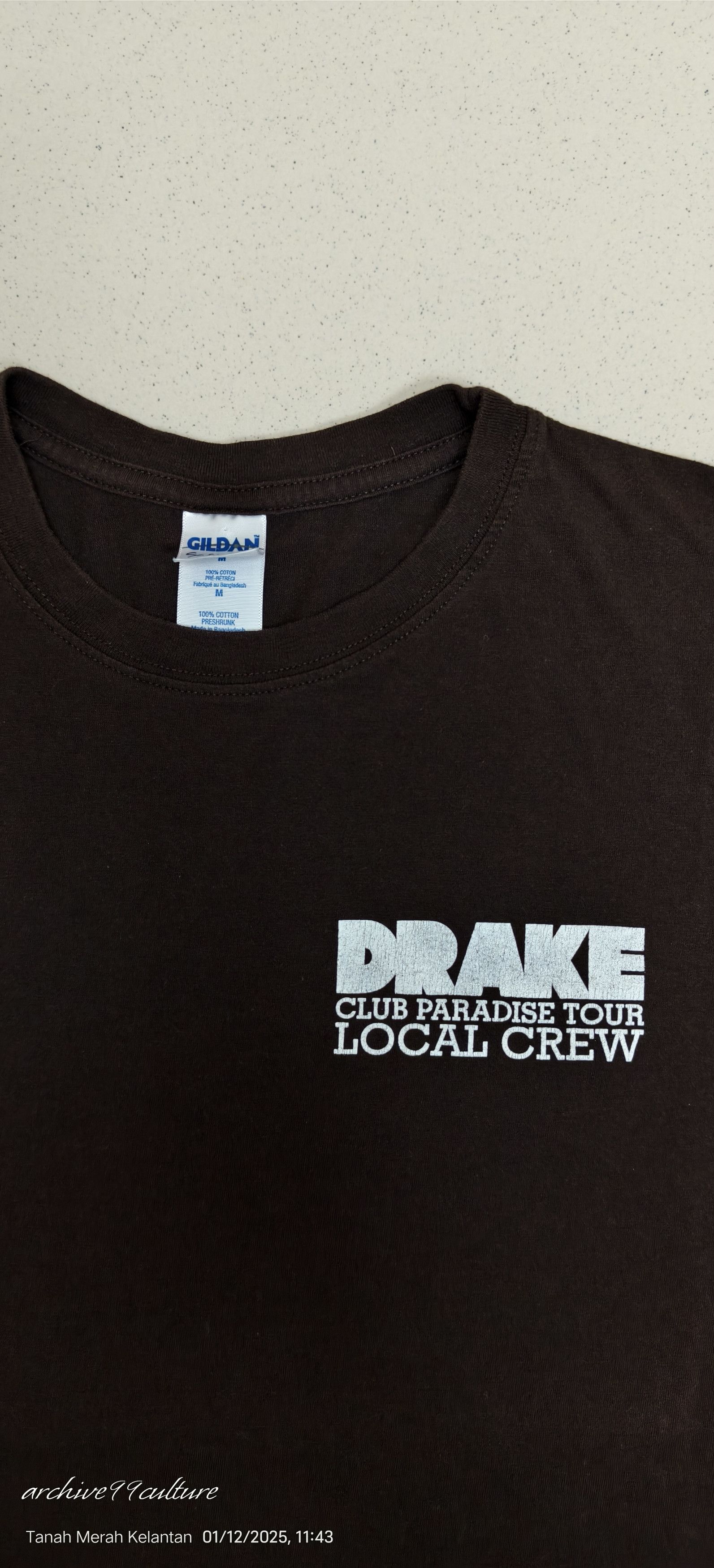 Drake Drake club paradise local crew t shirt Size US M / EU 48-50 / 2 - 5 Thumbnail