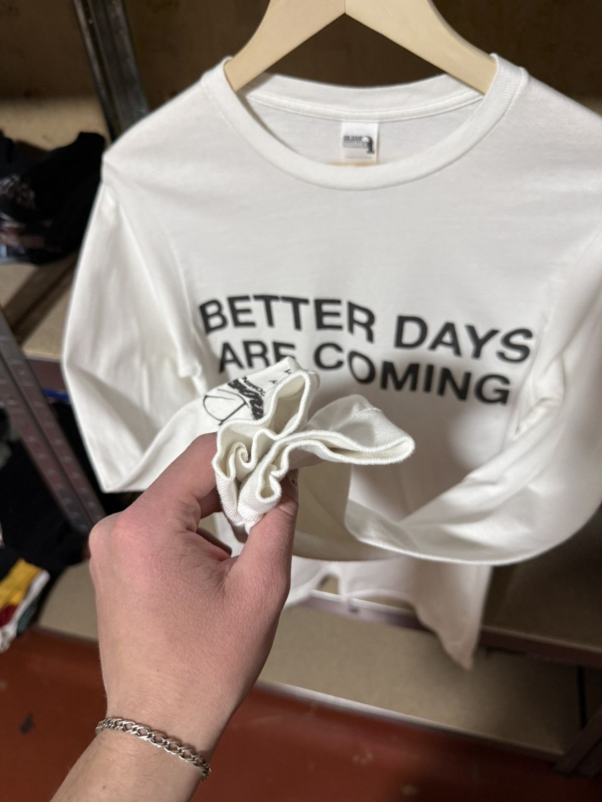 Band Tees × Rap Tees Dermot Kennedy Better Days Are Coming Longsleeve T-Shirt Size US S / EU 44-46 / 1 - 8 Thumbnail