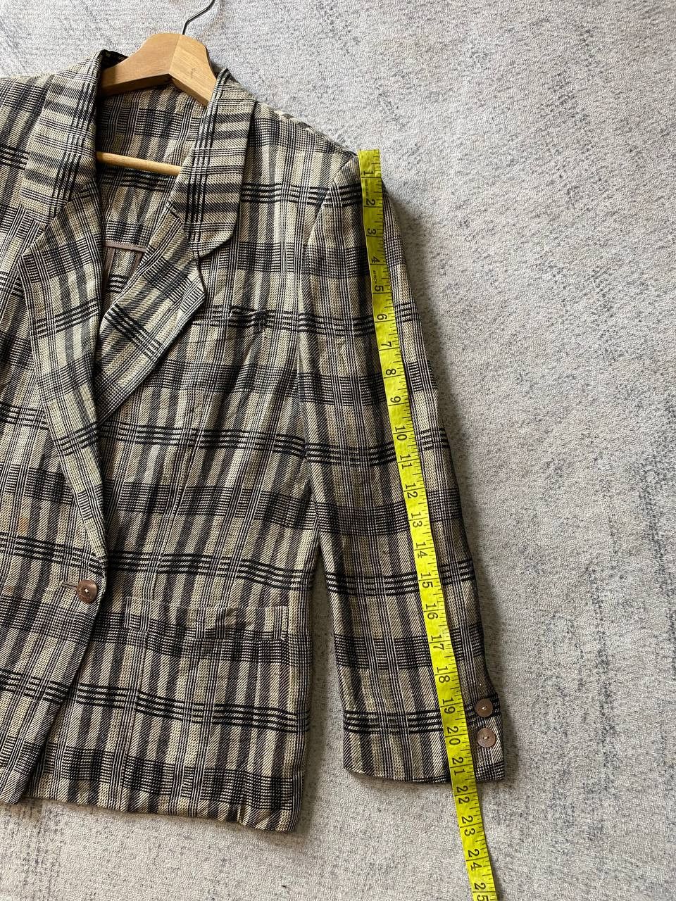 Burberry × Burberry Prorsum × Vintage Vintage Burberrys Glen Plaid Blazer Size M / US 6-8 / IT 42-44 - 13 Thumbnail