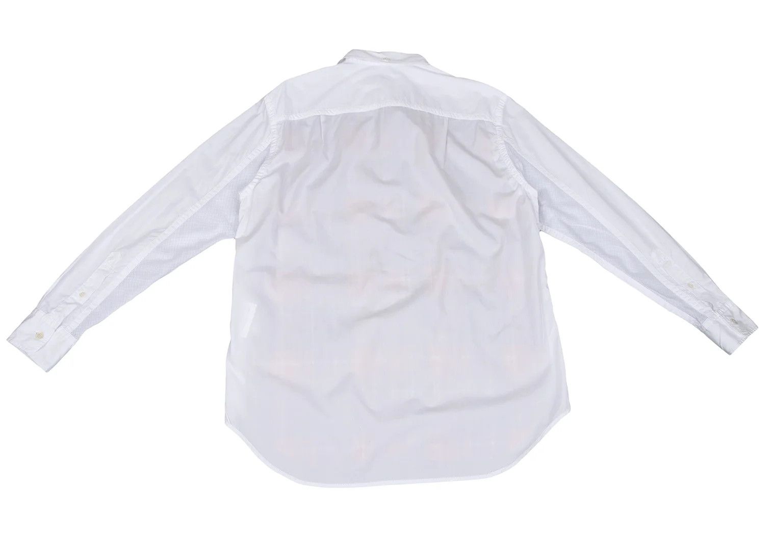 Ganryu Check Mesh Long Sleeve Shirt in Red and White, L Size US L / EU 52-54 / 3 - 12 Thumbnail