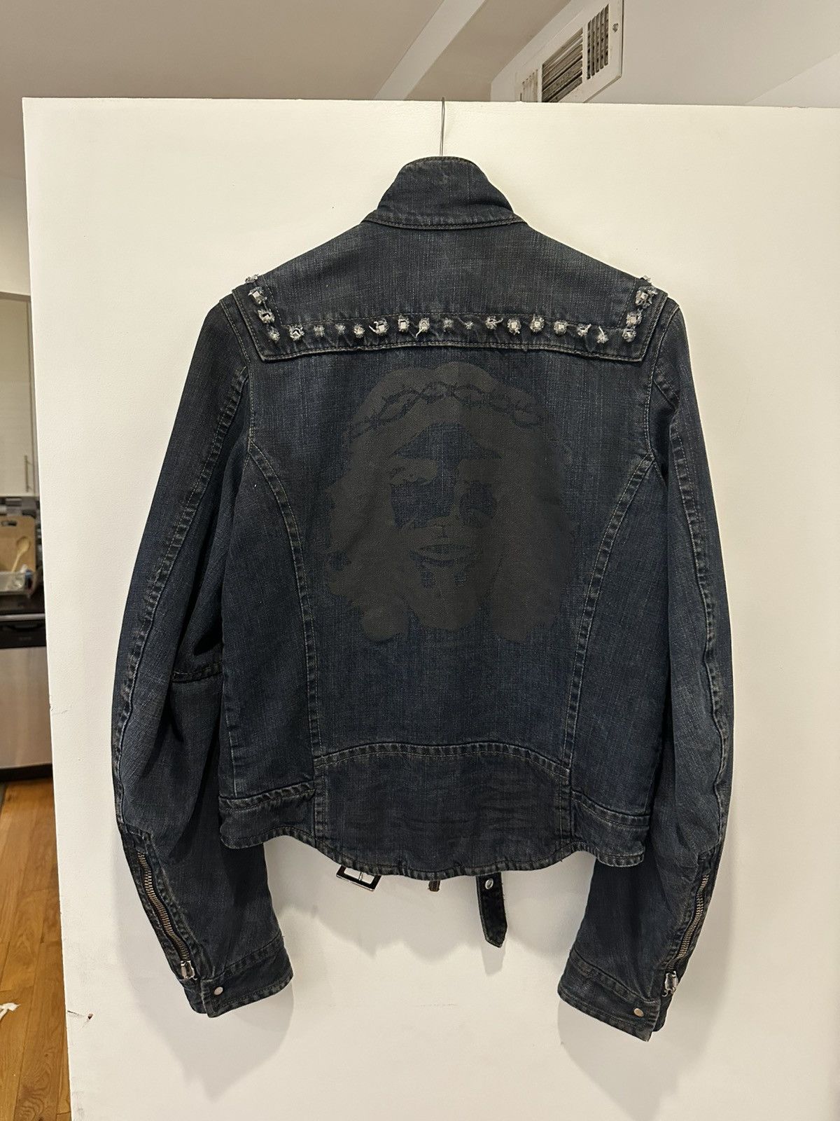Dsquared2 Dsquared2 aw05 denim biker jacket Size US M / EU 48-50 / 2 - 10 Thumbnail