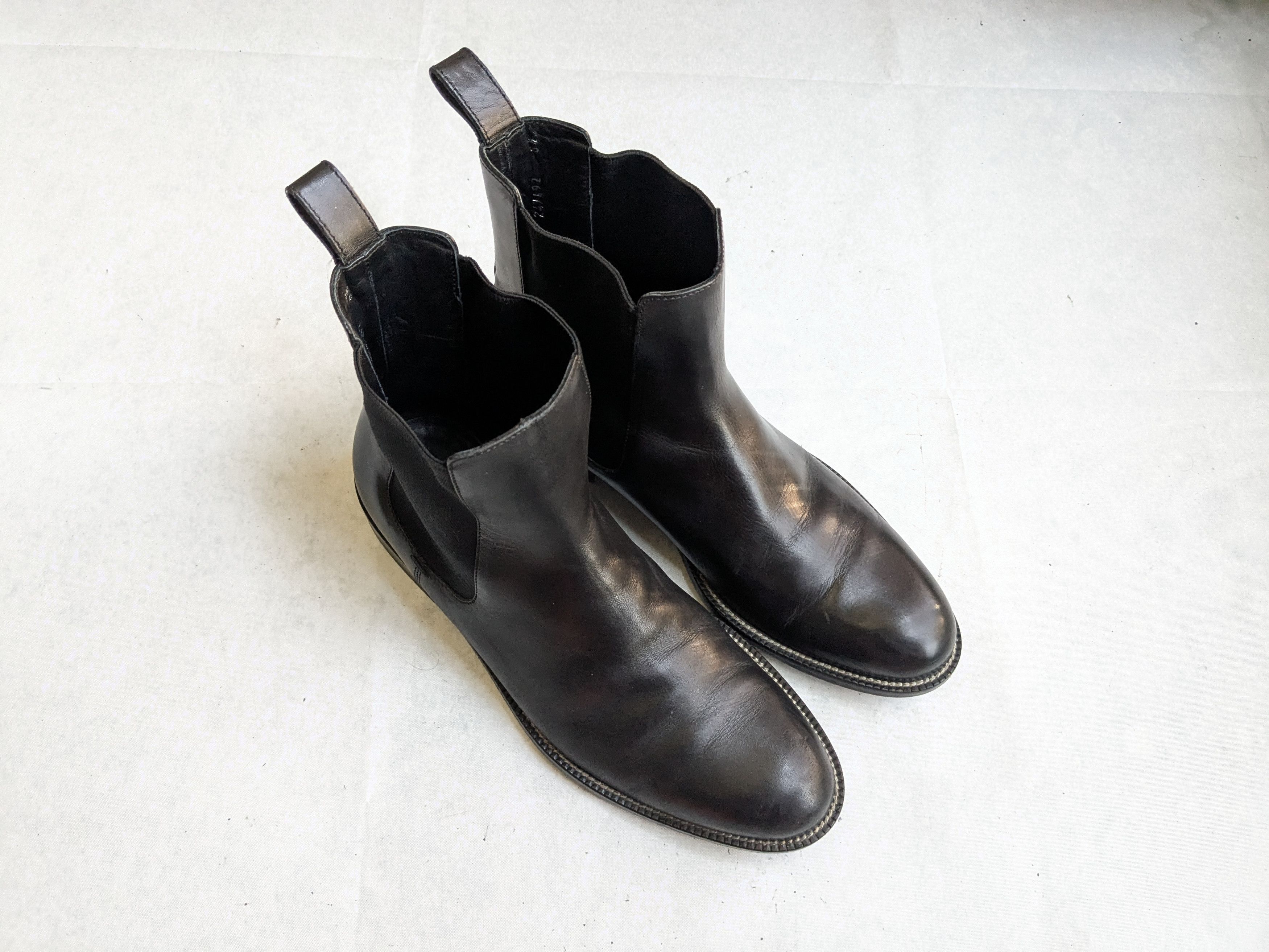 Gucci Gucci Chelsea Boots Black 9.5 Leaher Size US 9.5 / EU 42-43 - 4 Thumbnail