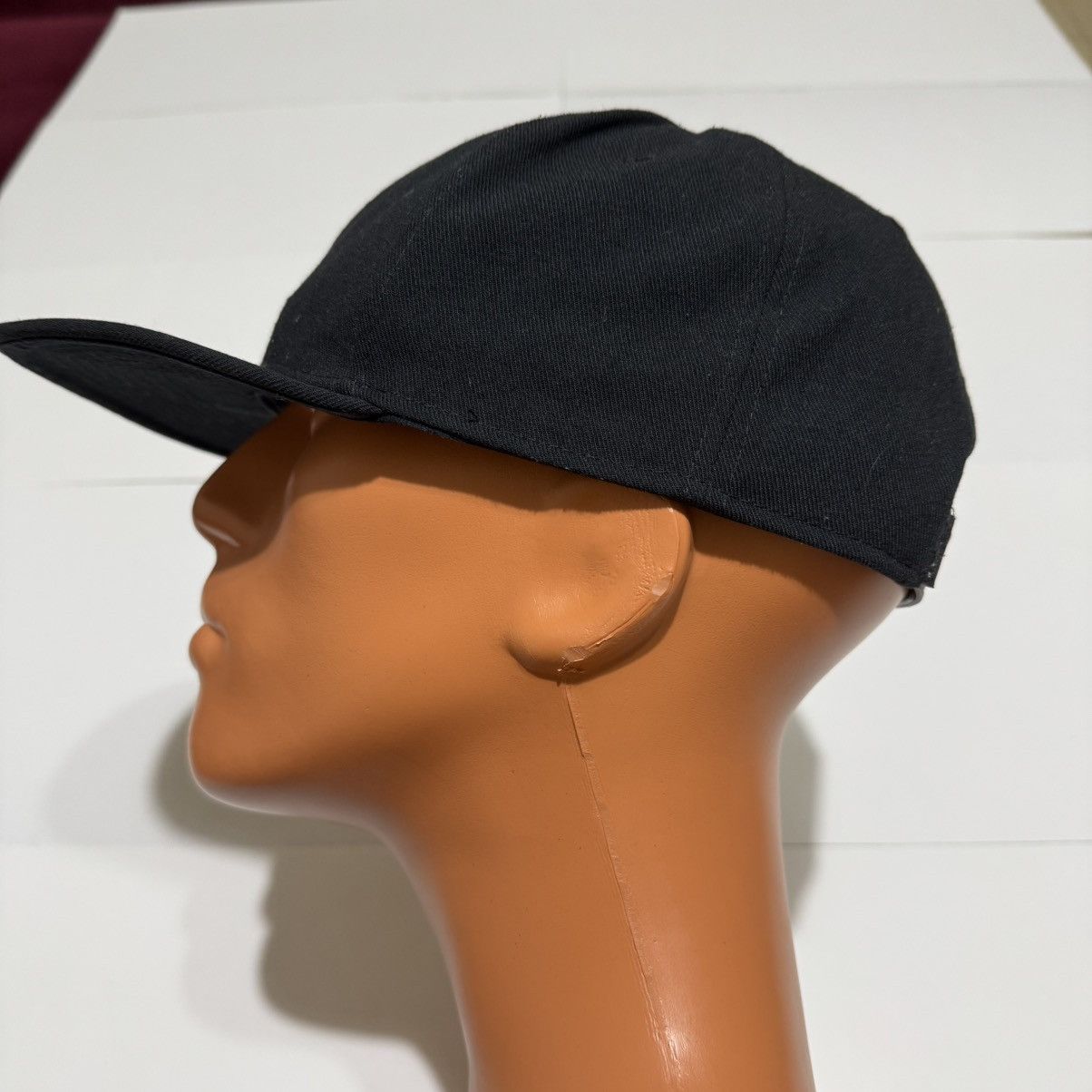 Jordan Brand Air Jordan Jumpman Snapback Hat Solid Black Adjustable Cap Size 40 - 2 Thumbnail