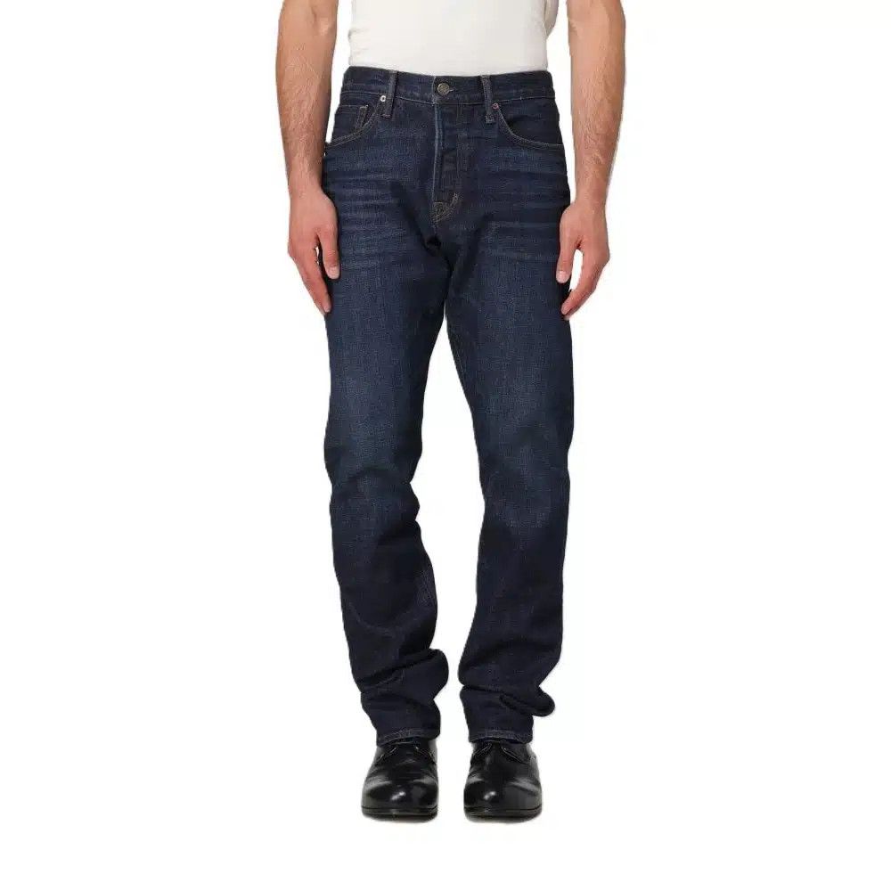 Tom Ford o1loc1c0426 DPS001 Slim Fit Jeans in Blue Size US 38 / EU 54 - 1 Thumbnail