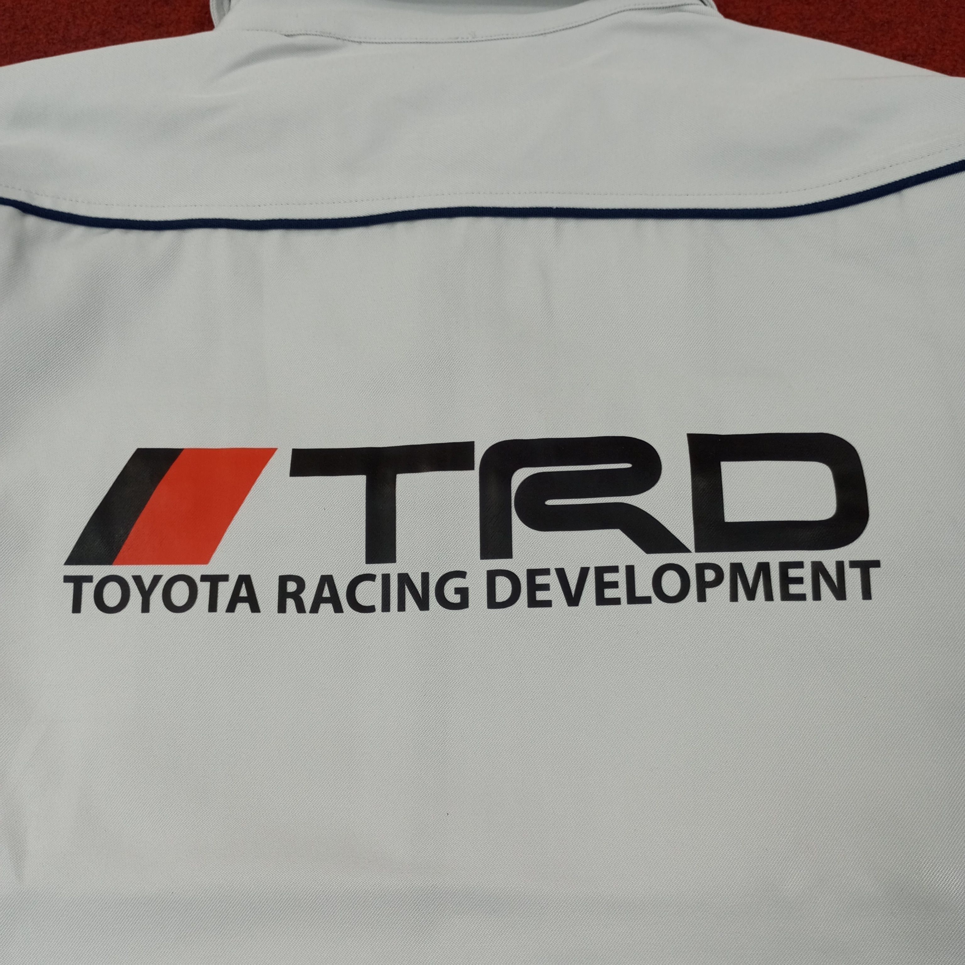 Vintage TRD Toyota Racing Development Custom Art Jacket c246n2 Size US XL / EU 56 / 4 - 2 Thumbnail