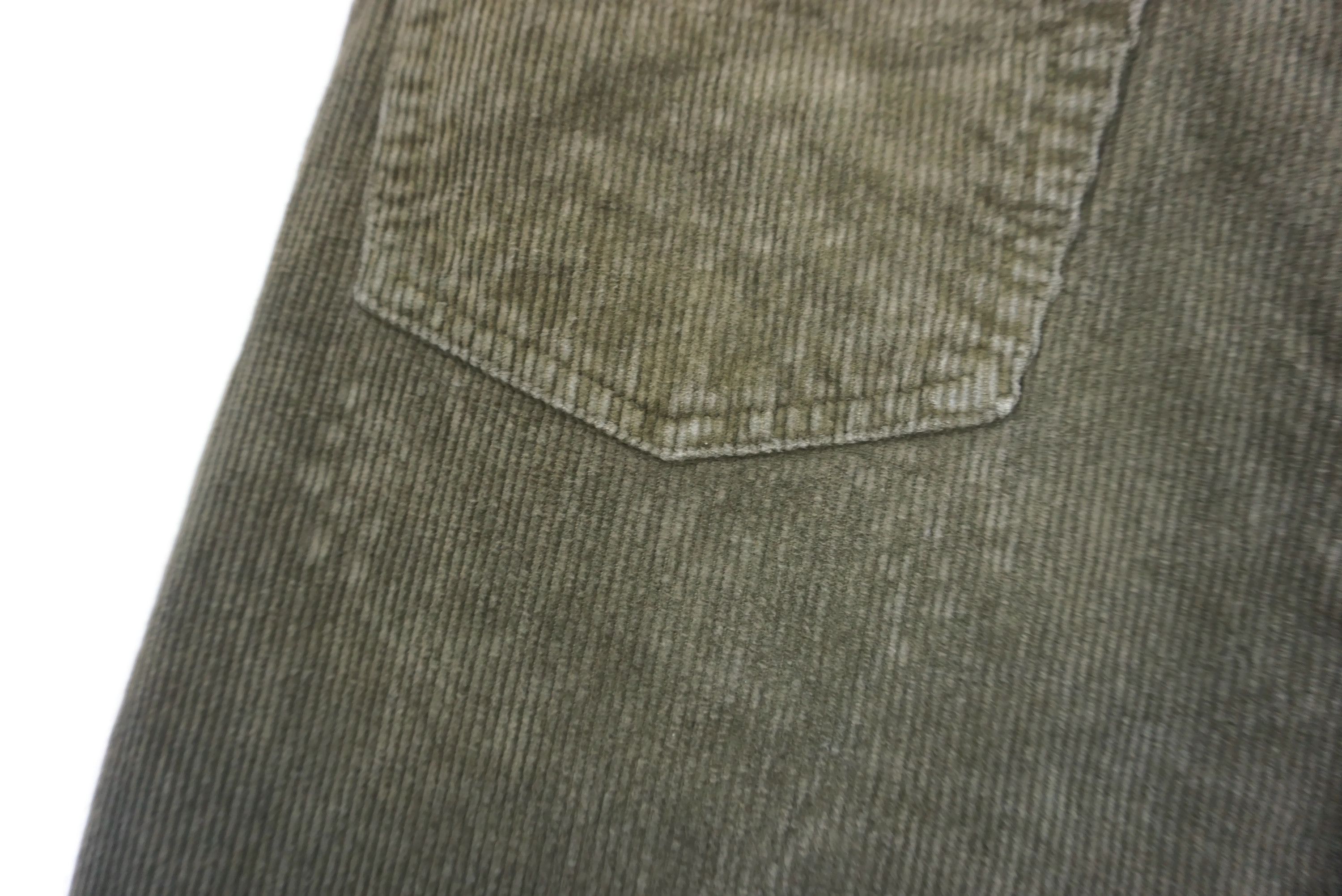 Stone Island Cropped Corduroy Pants Size W28xL26 Made in Italy Size US 28 / EU 44 - 13 Thumbnail