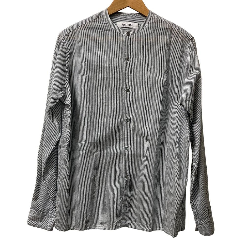 Other Other Veritecoeur STAND COLLAR BASIC SHIRT Shirt Textile Dress Shirt VC-2630 DUTY FREE for USA Size ONE SIZE - 1 Thumbnail
