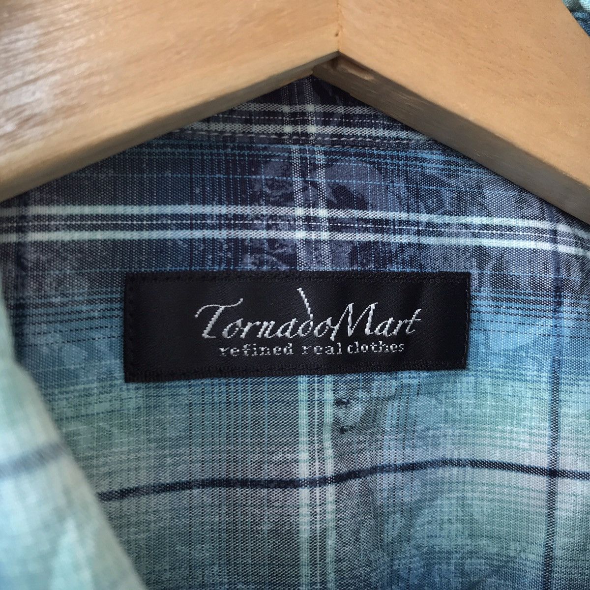 Japanese Brand × Tornado Mart Tornado Mart Japan Floral Motive Longsleeve Shirt Size US M / EU 48-50 / 2 - 9 Thumbnail