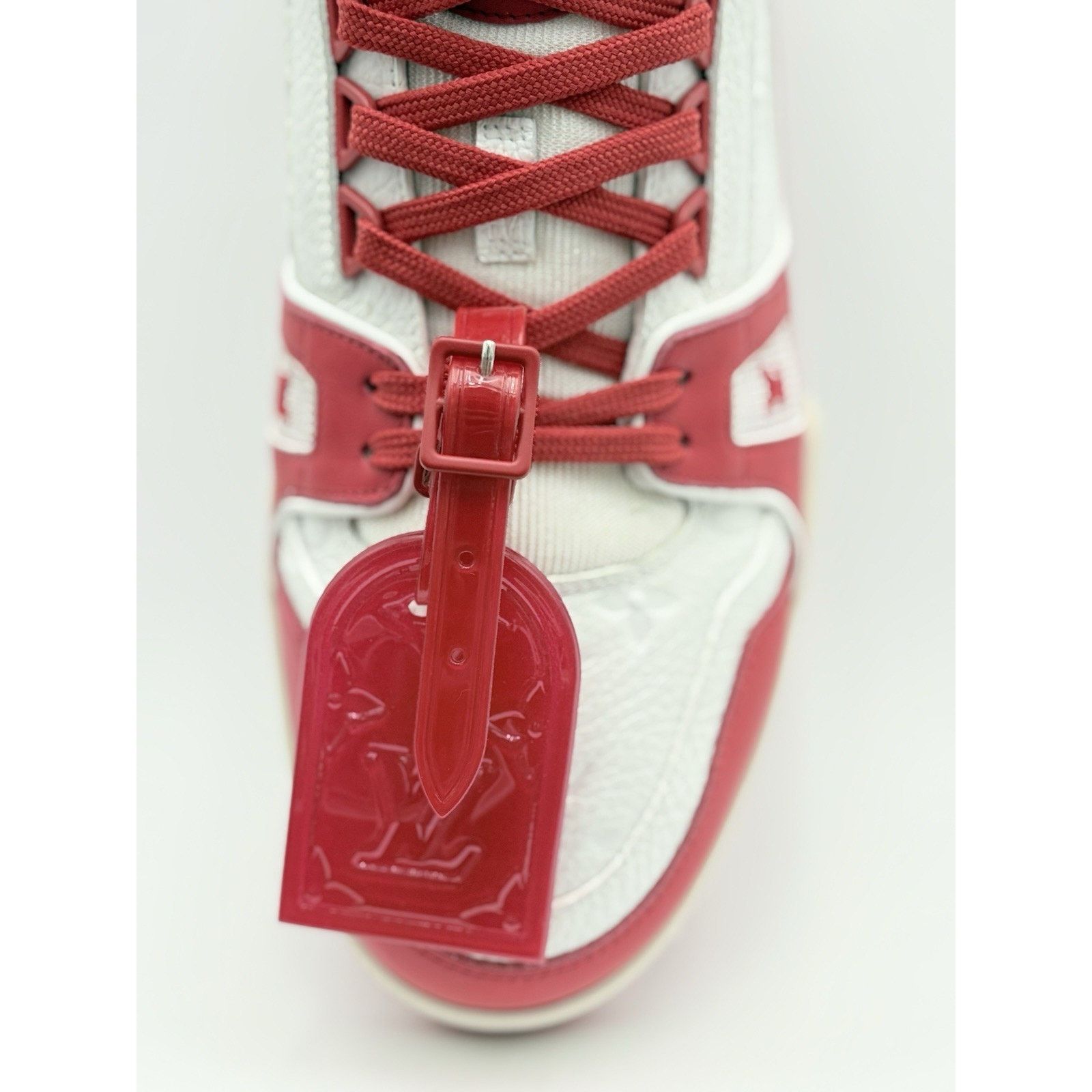 Louis Vuitton 10-10.5 US Louis Vuitton Trainer ' Red White ' | EXCELLENT! Size US 10 / EU 43 - 13 Thumbnail