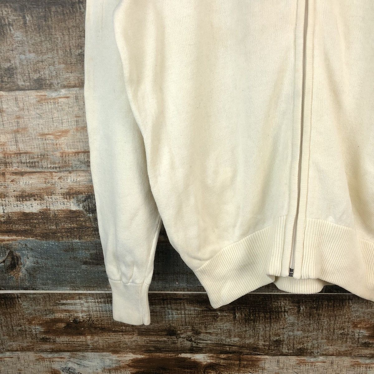 Vintage DL Yonex japan vintage White Knitwear #C751 Size US M / EU 48-50 / 2 - 7 Thumbnail