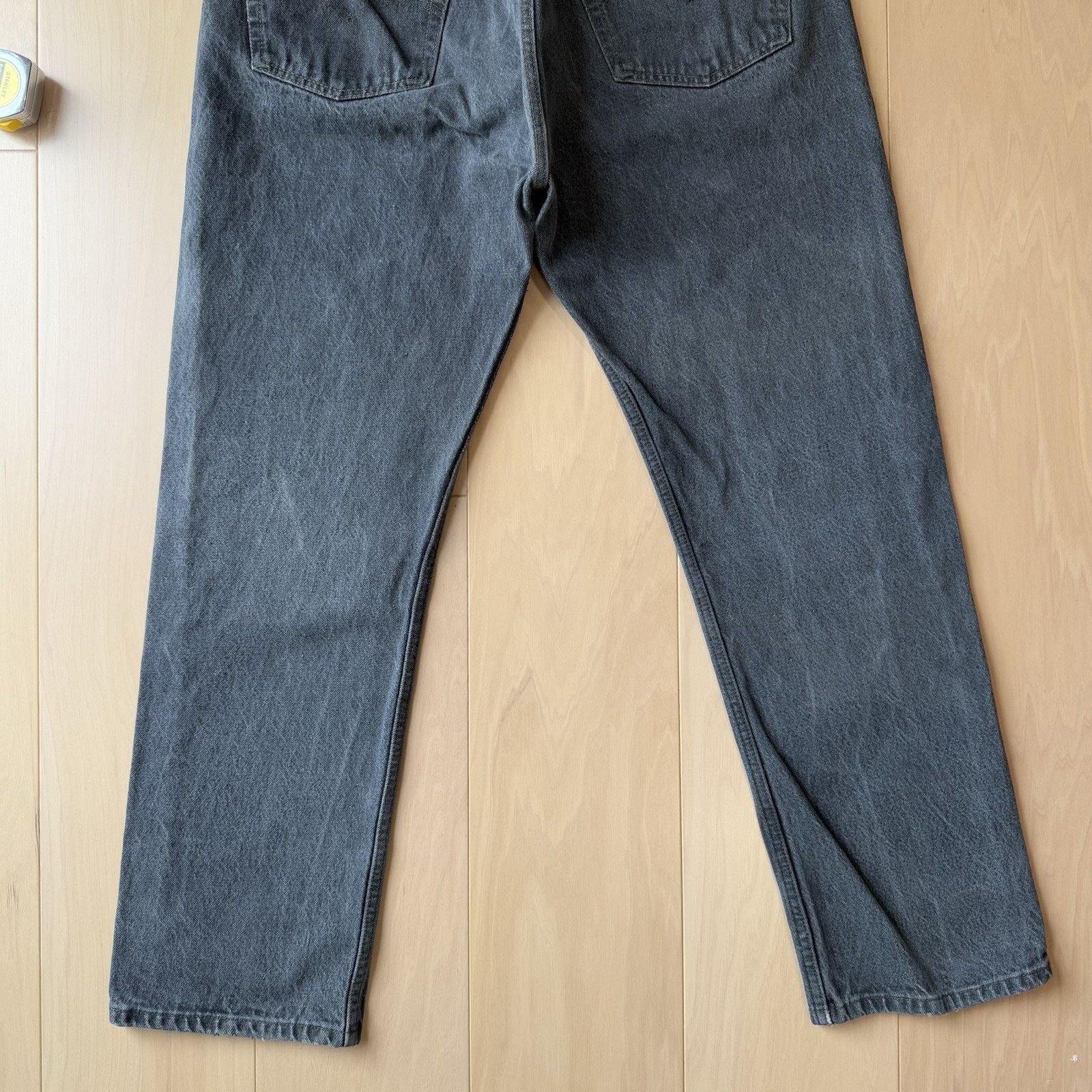 Levi's × Vintage Vintage Levis 501 Jeans 36 Black 80s Made in USA Workwear Size US 36 / EU 52 - 8 Thumbnail