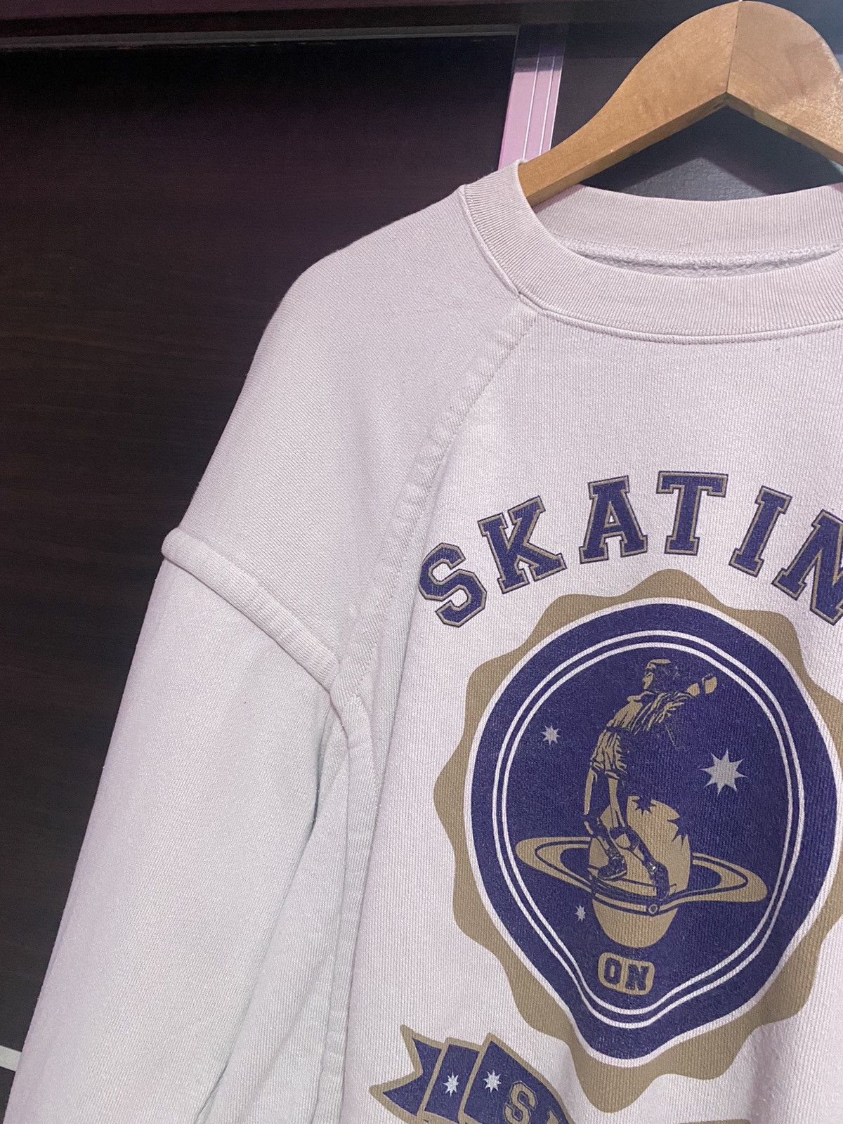 Maison Margiela AW18 Maison Margiela Skating On Saturn Crewneck Sweatshirt Size US M / EU 48-50 / 2 - 4 Thumbnail