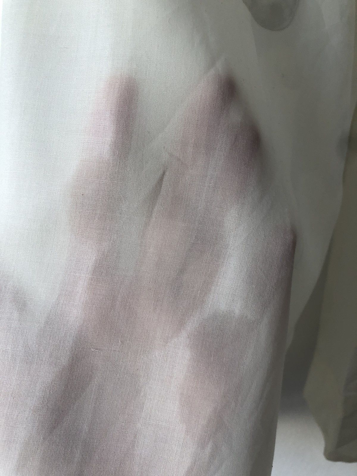 Issey Miyake Cream see through shirt Size US M / EU 48-50 / 2 - 4 Thumbnail