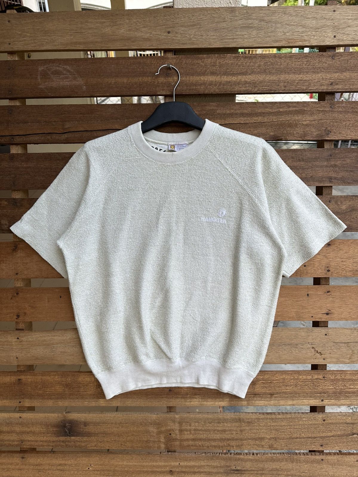 Hang Ten Vintage Hang Ten Short Sleeve Sweater Size US L / EU 52-54 / 3 - 1 Thumbnail