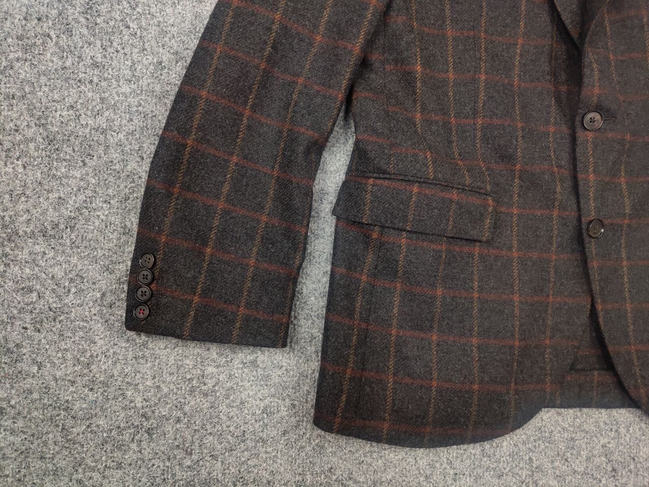 Brooks Brothers Brooks Brothers red fleece heritage Moon wool Blazer Jacket Size 42R - 4 Thumbnail