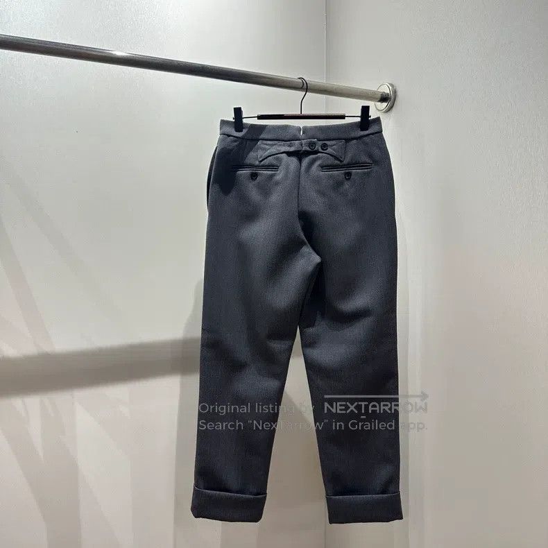 Thom Browne Thom Browne Solid Color Wool Pants Size 25" / US 0 / IT 36 - 2 Thumbnail