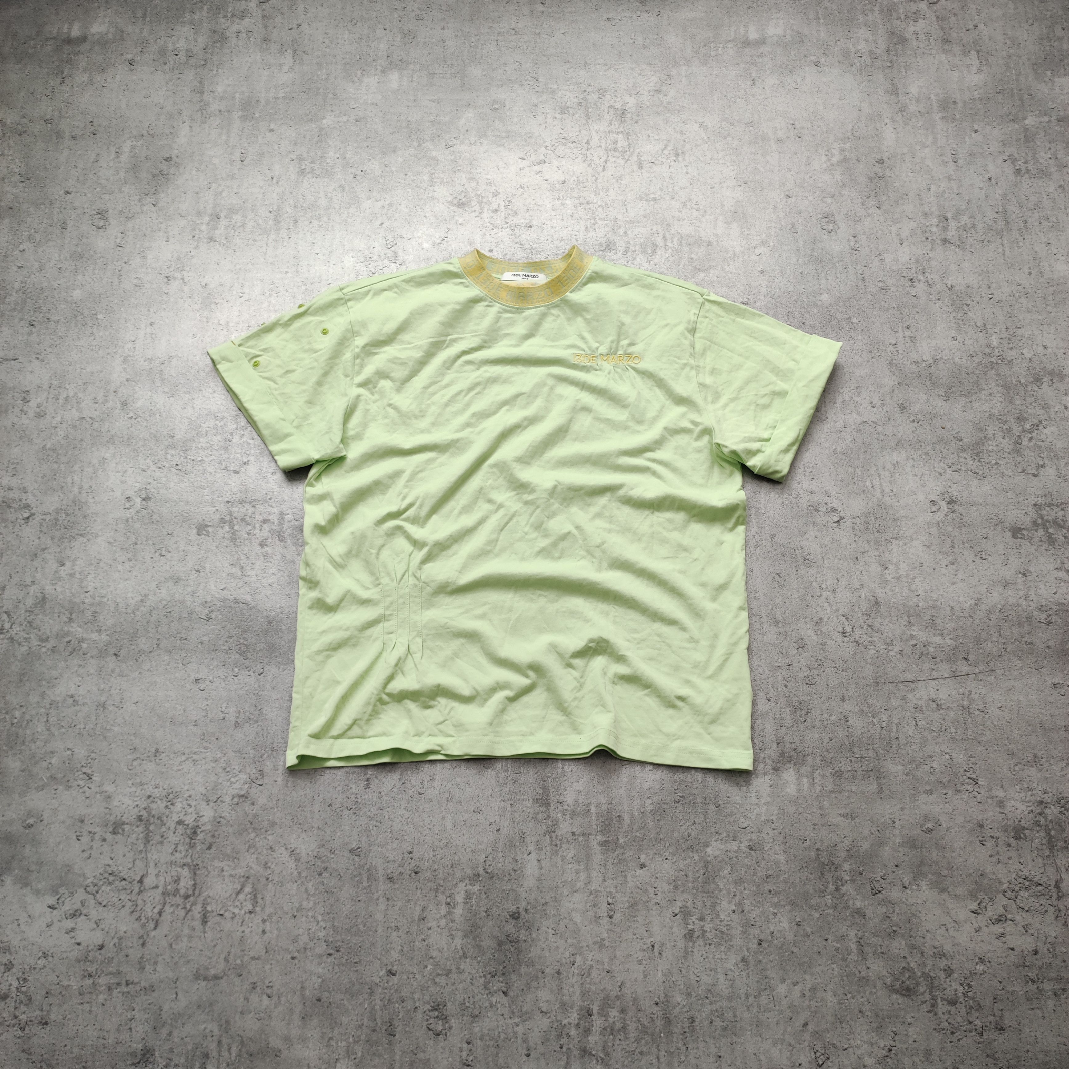 13de Marzo Light Lemon Back Logo Tshirt