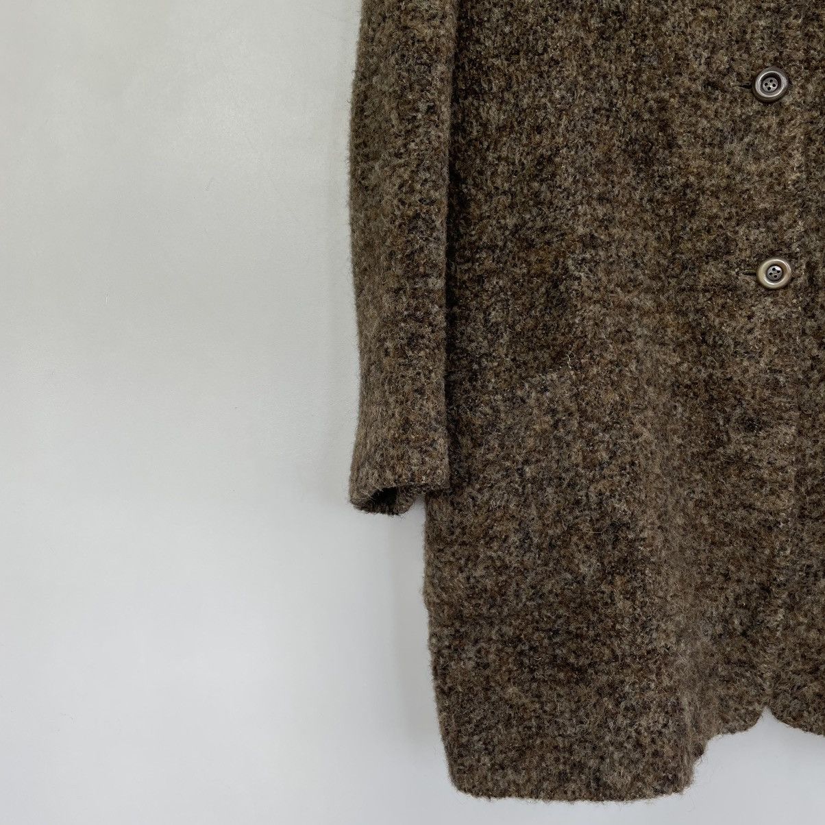 Designer × Jil Sander Wool cardi coat Jil Sander Brown wool alpaca size M Size M / US 6-8 / IT 42-44 - 12 Thumbnail