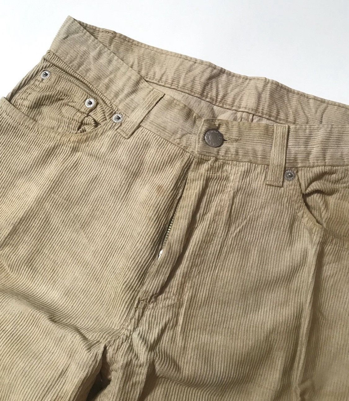 Helmut Lang Vintage helmut lang relaxed cut faded corduroy trousers Size US 29 - 8 Thumbnail
