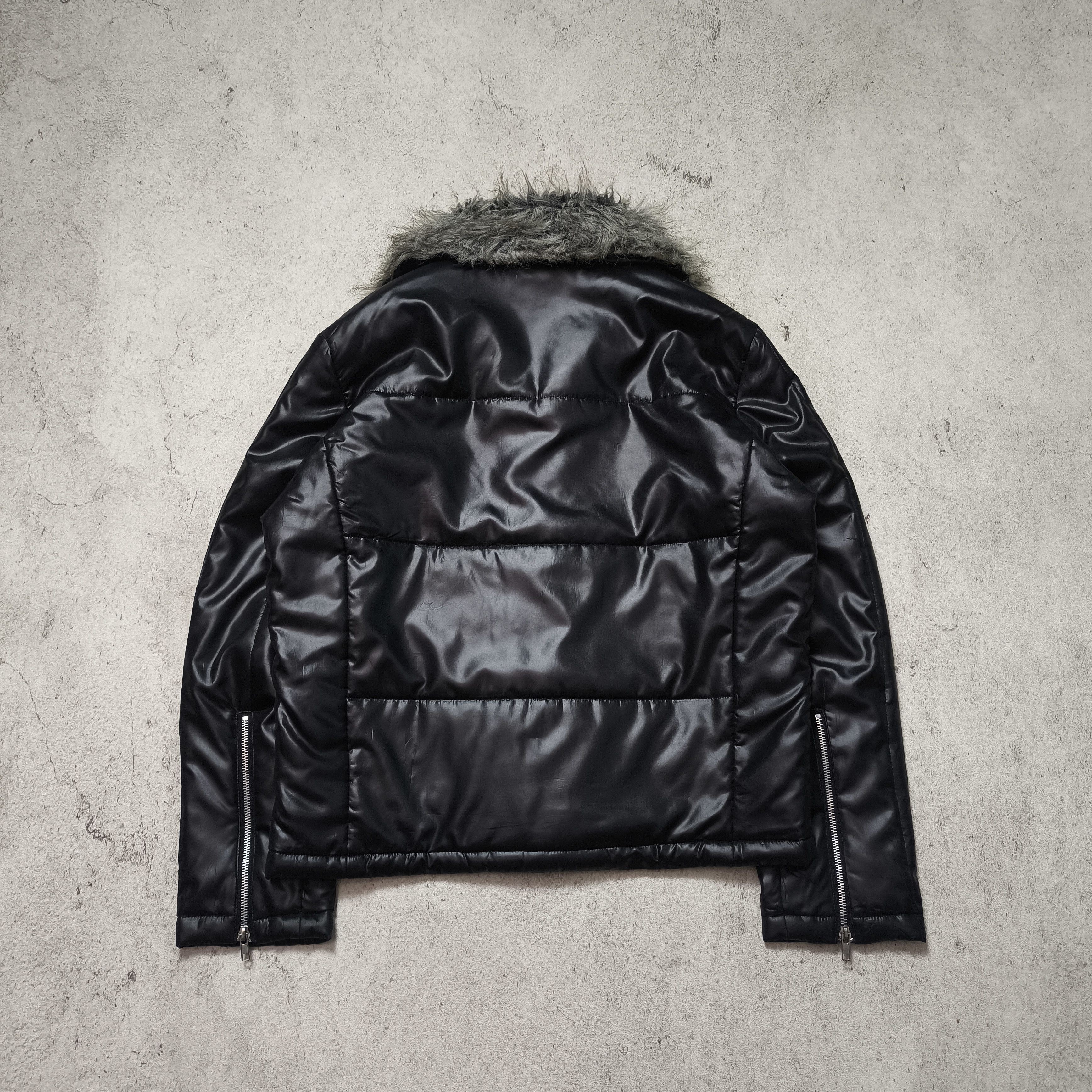 If Six Was Nine Japanese Brand Evolution Fur Collar Jacket Vkei Style Size US L / EU 52-54 / 3 - 5 Thumbnail