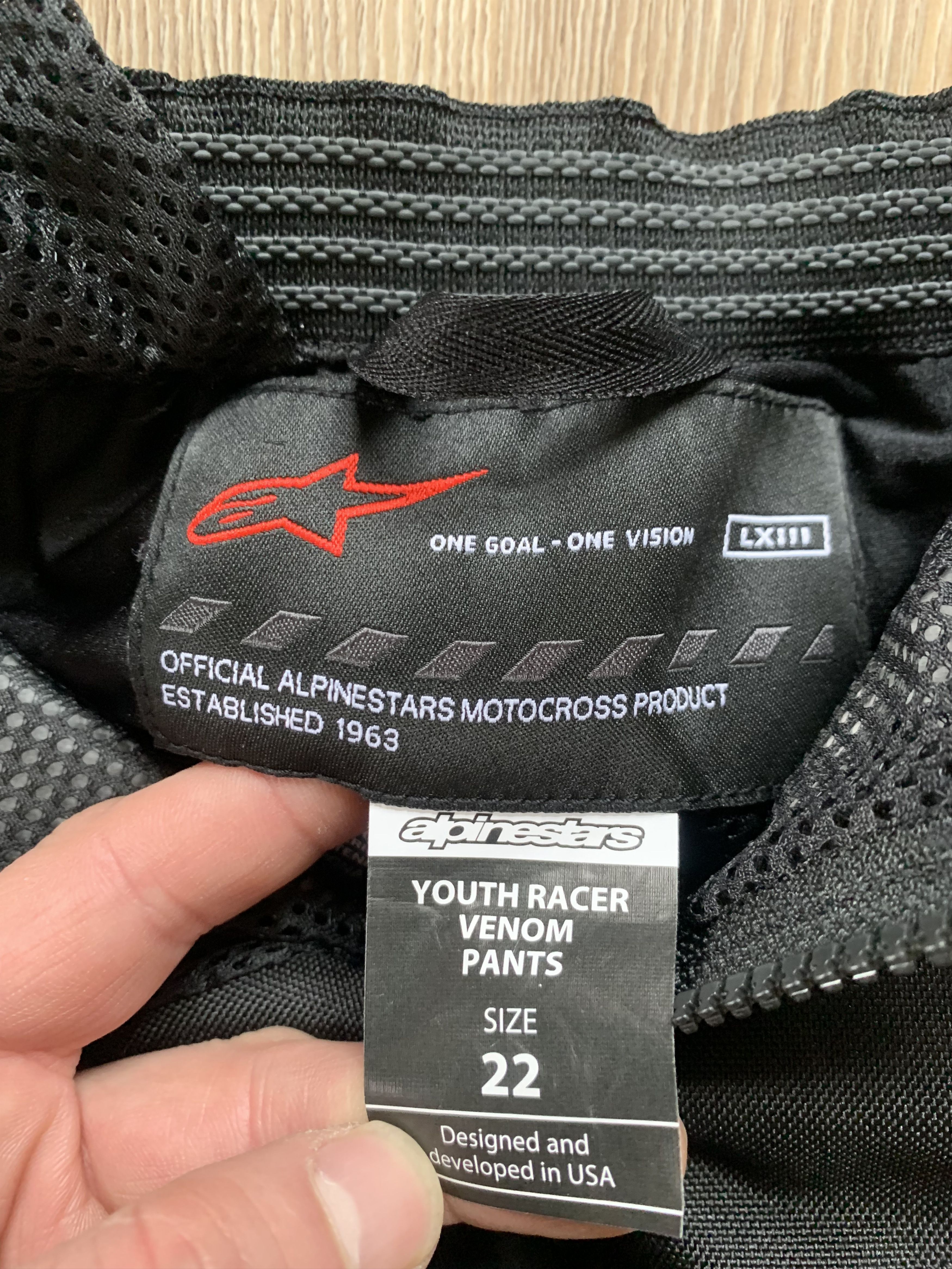 Alpinestars Youth Alpinestars Racer Venom Motocross Pants Size US 26 / EU 42 - 6 Thumbnail