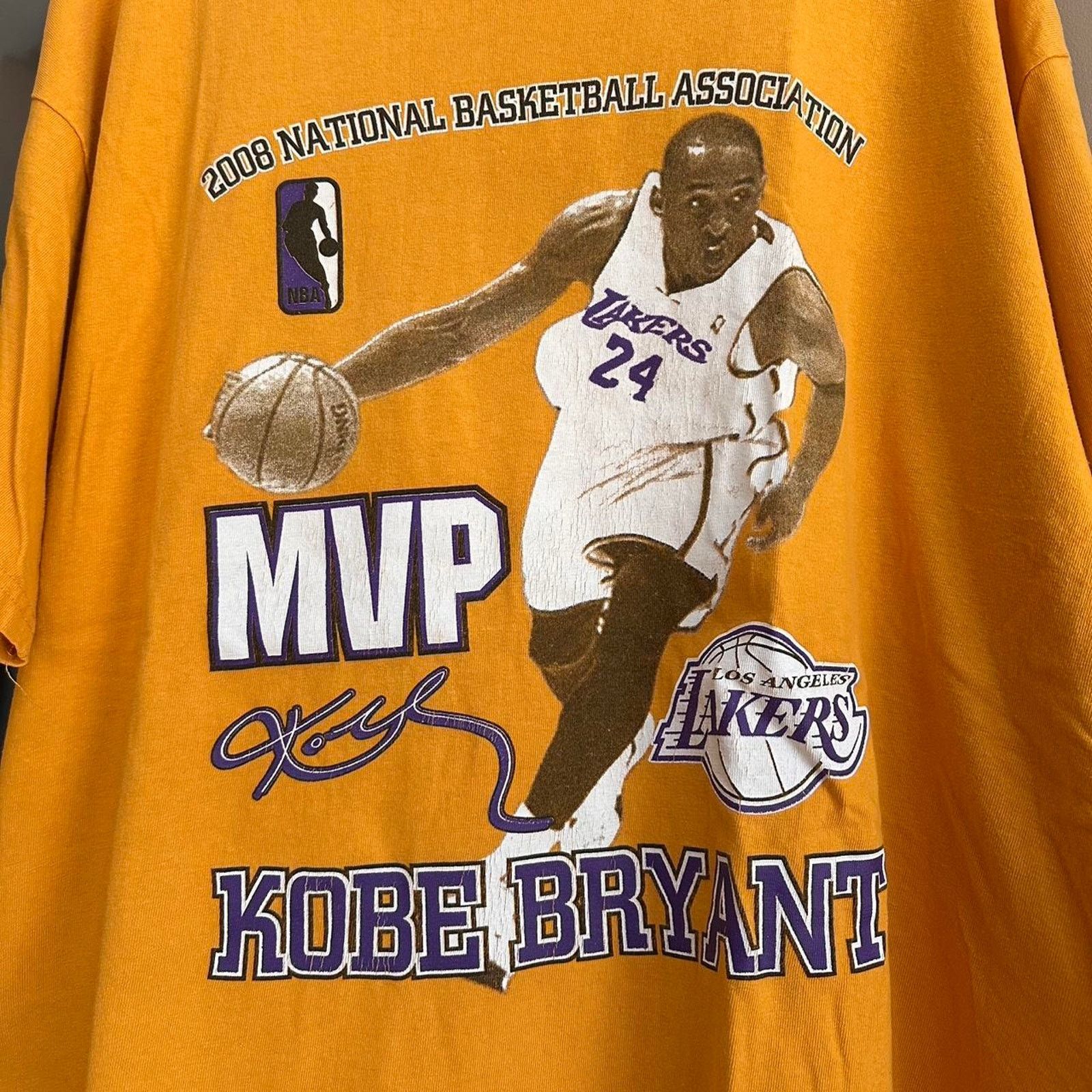 NBA × Vintage Vintage 2008 Kobe Bryant MVP Shirt Size US XXL / EU 58 / 5 - 3 Thumbnail