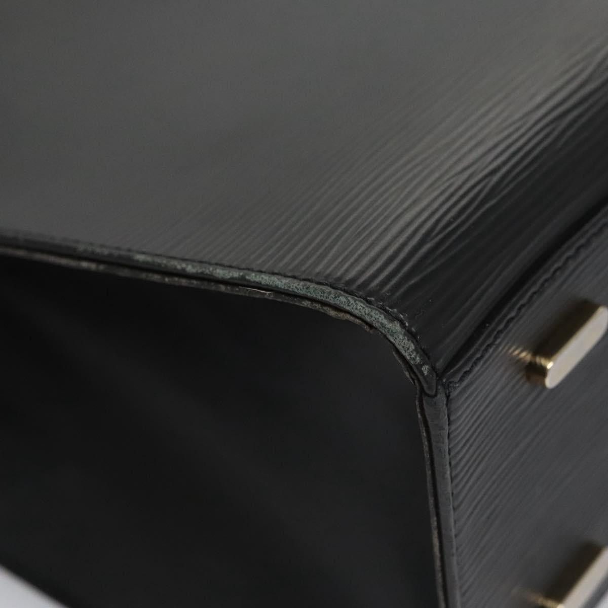 Louis Vuitton LOUIS VUITTON Epi Figari MM Hand Bag Black M52002 Size ONE SIZE - 8 Thumbnail