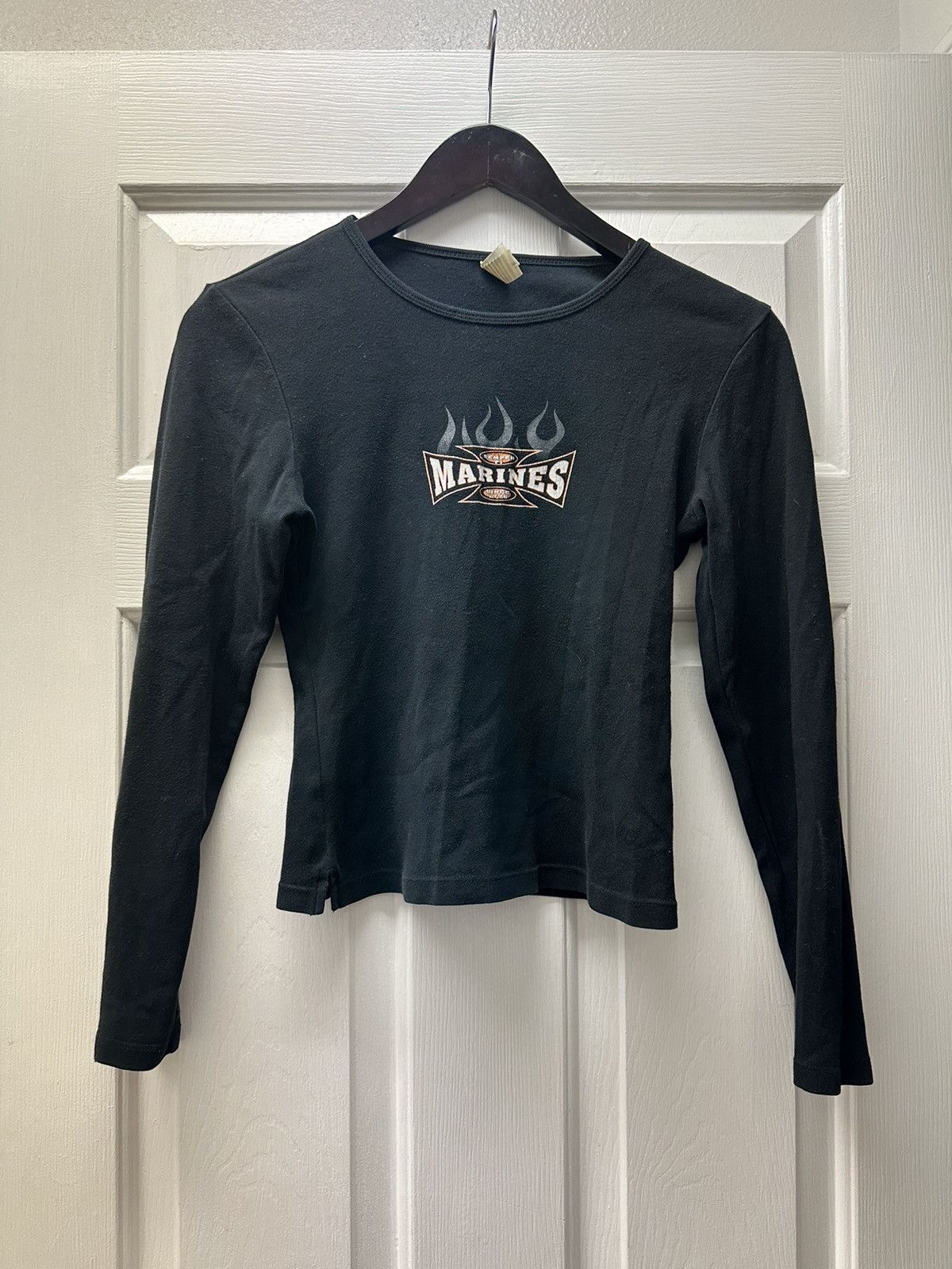 Harley Davidson Marines Semper Fi Since 1778 Harley Davidson Long Sleeve Y2K Size M / US 6-8 / IT 42-44 - 4 Thumbnail