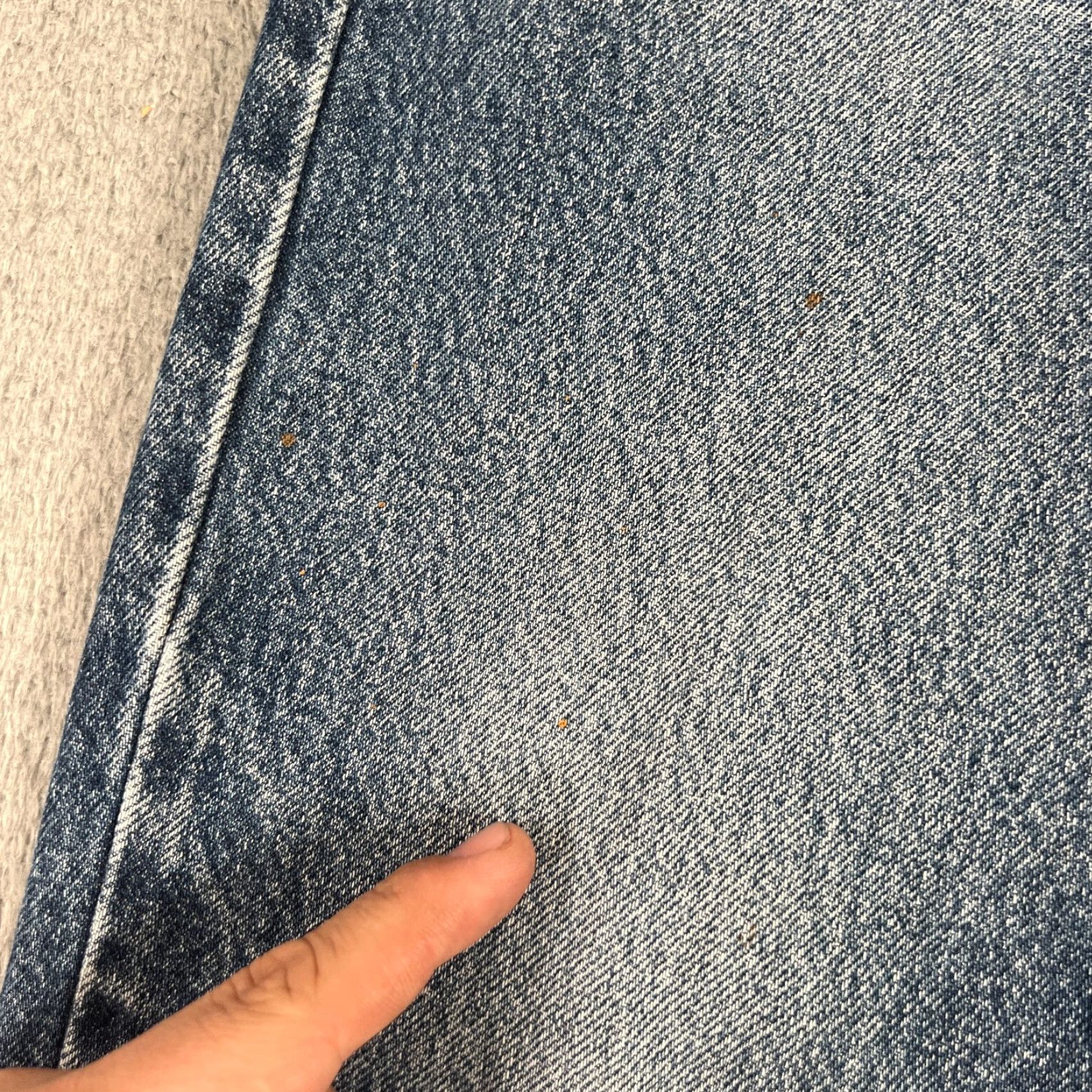 Levi's Levi's 550 Relaxed Fit Jeans Men 34x30 Blue Denim Grunge Casual Wide-Leg Size US 34 / EU 50 - 4 Thumbnail