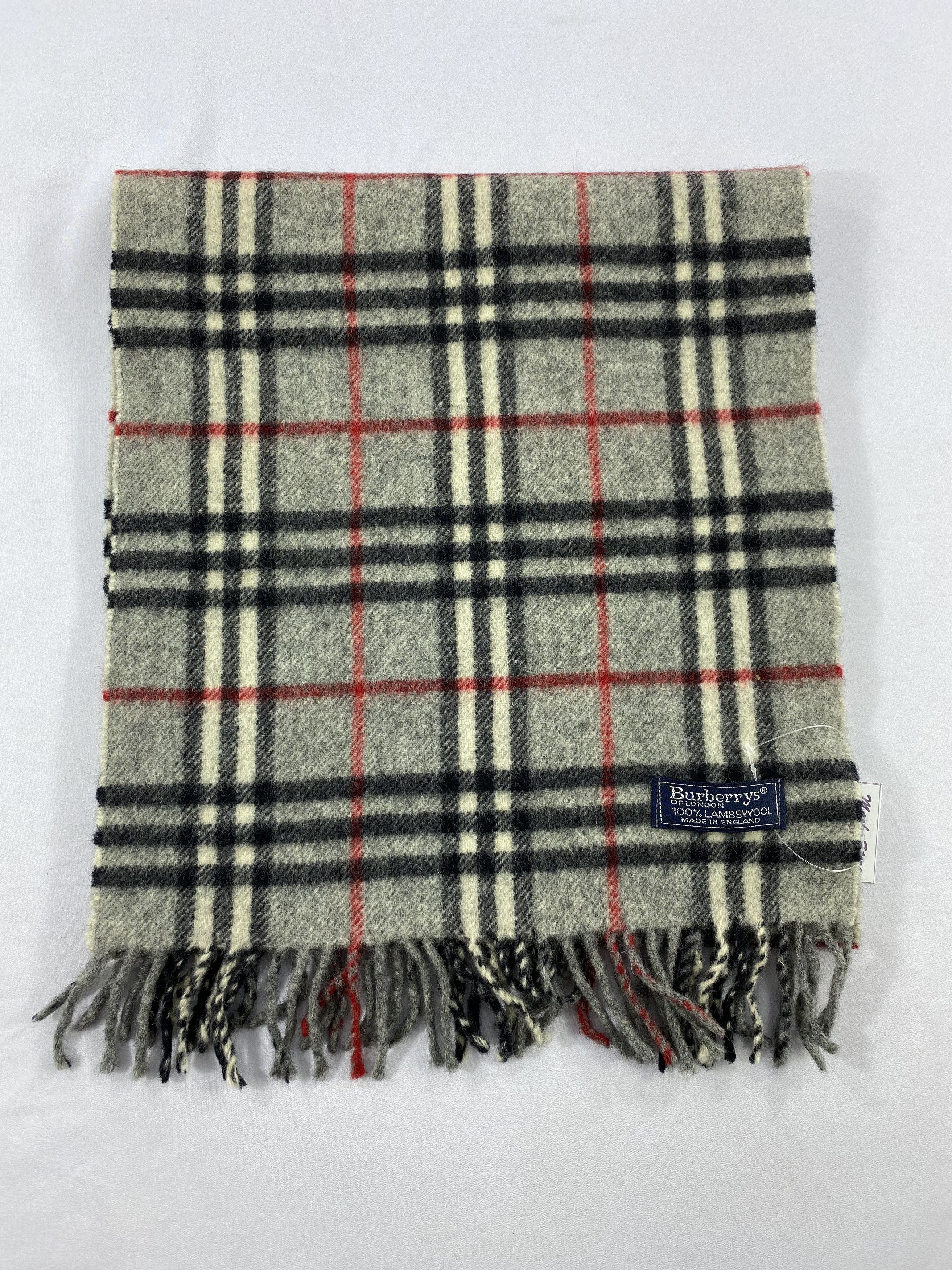 Burberry Burberry Lambswool Scarf / Muffler / Neckwear Size ONE SIZE - 4 Thumbnail